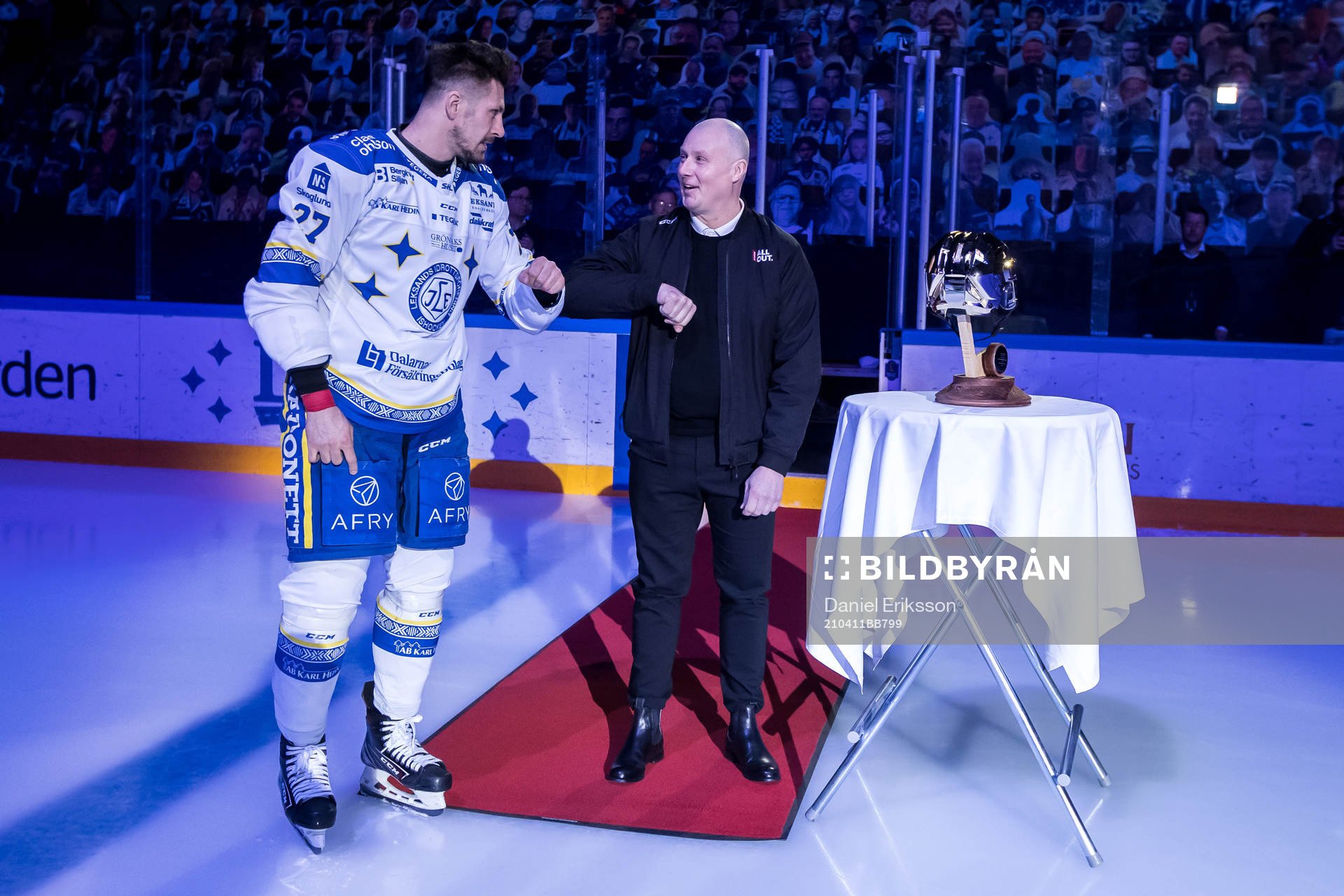 Leksands Marek Hrivik får Guldhjälmen innan kvartsfinal