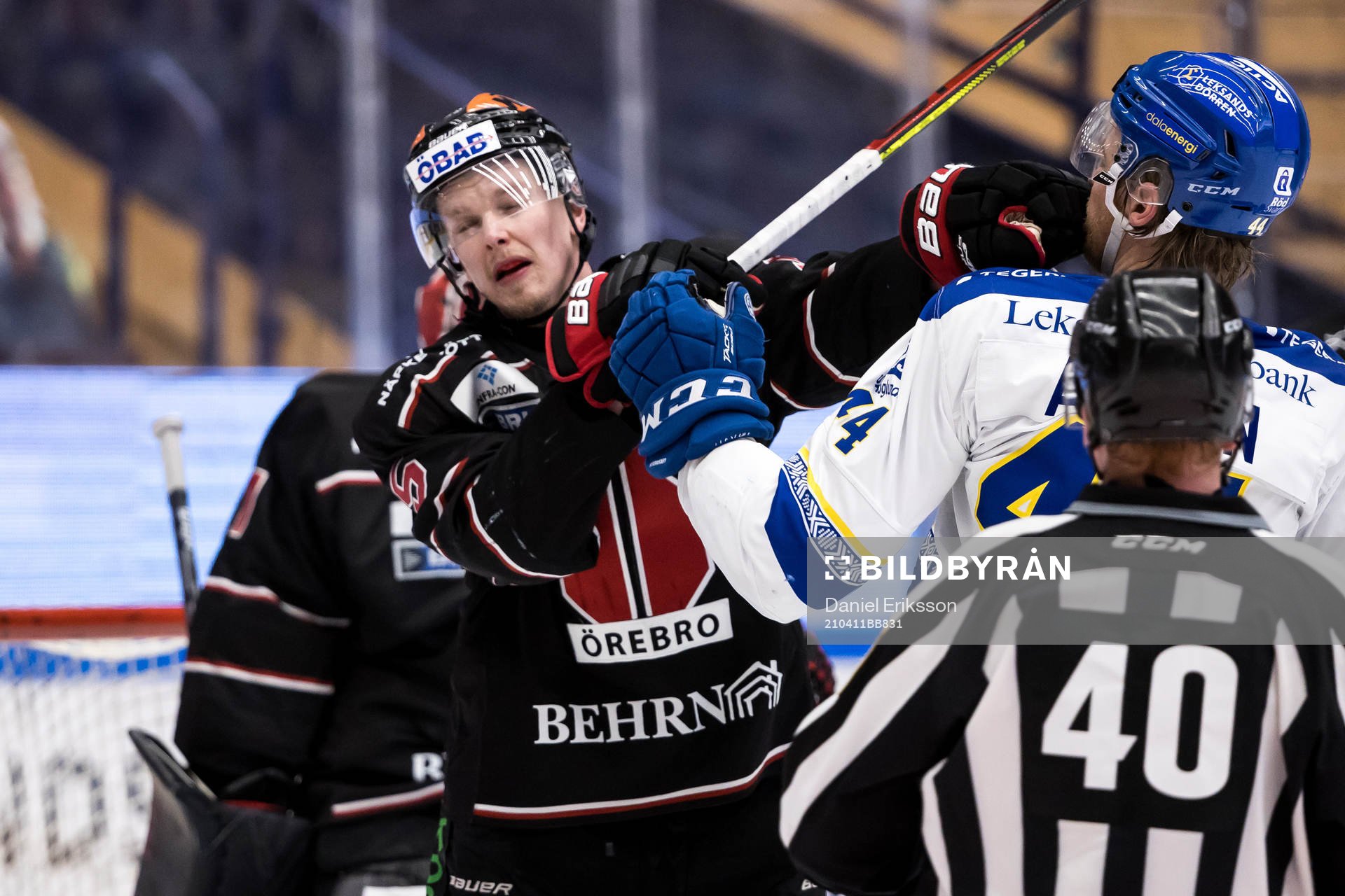 Örebros Gustav Backström och Leksands Carter Ashton