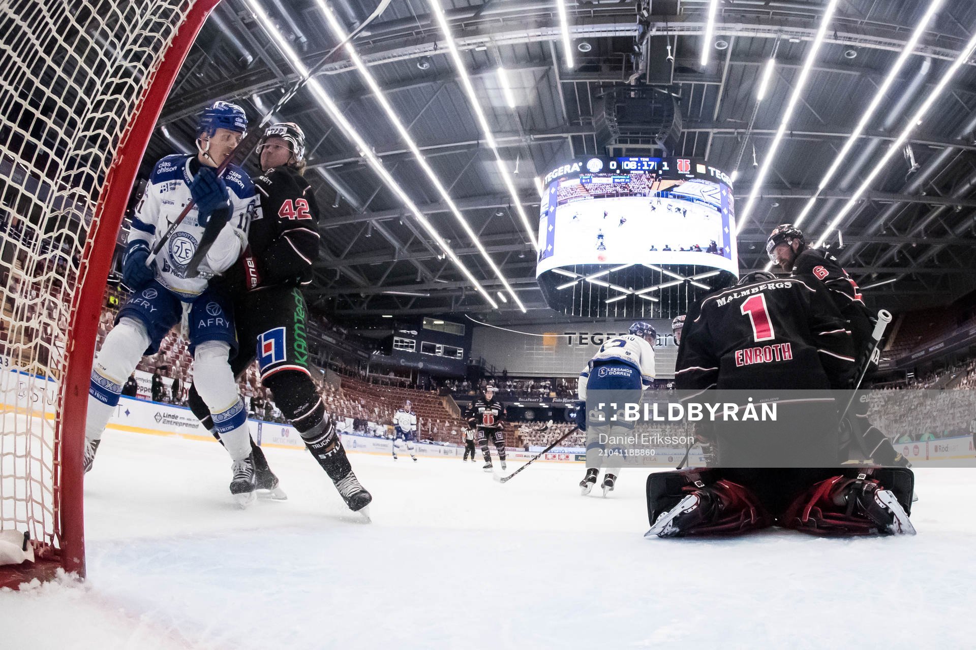 Leksands Martin Karlsson och Örebros Kalle Jellvert och