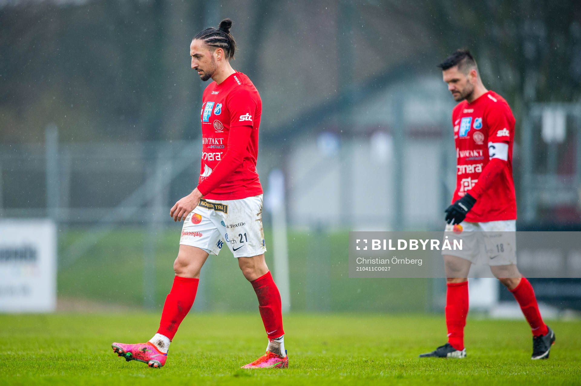 Norrbys Dijan Vukojevic och Ivo Dominik Pekalski deppar