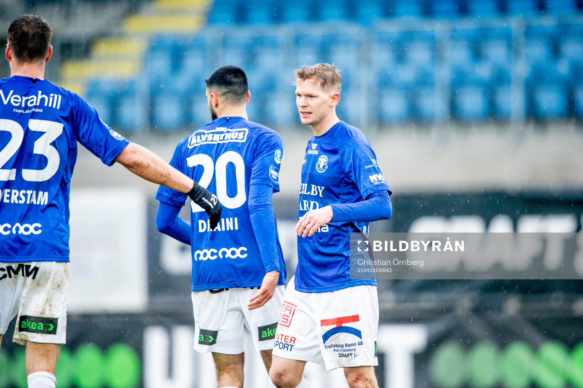 Trelleborgs Mouhammed Ali Dhaini och Fritiof Björkén