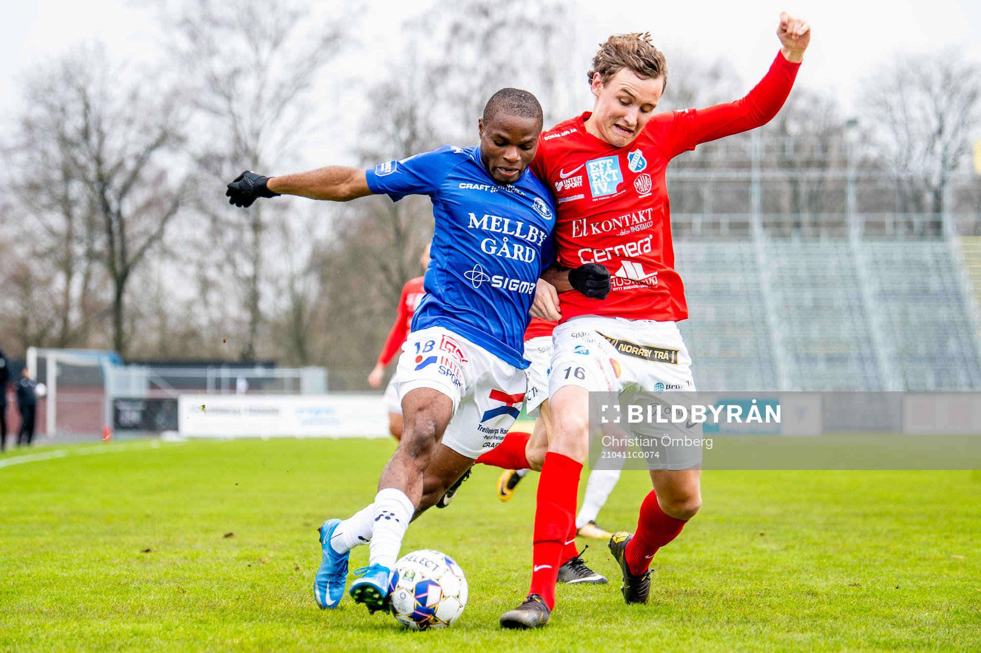 Trelleborgs Henry Offia mot Norrbys Alexander Salo