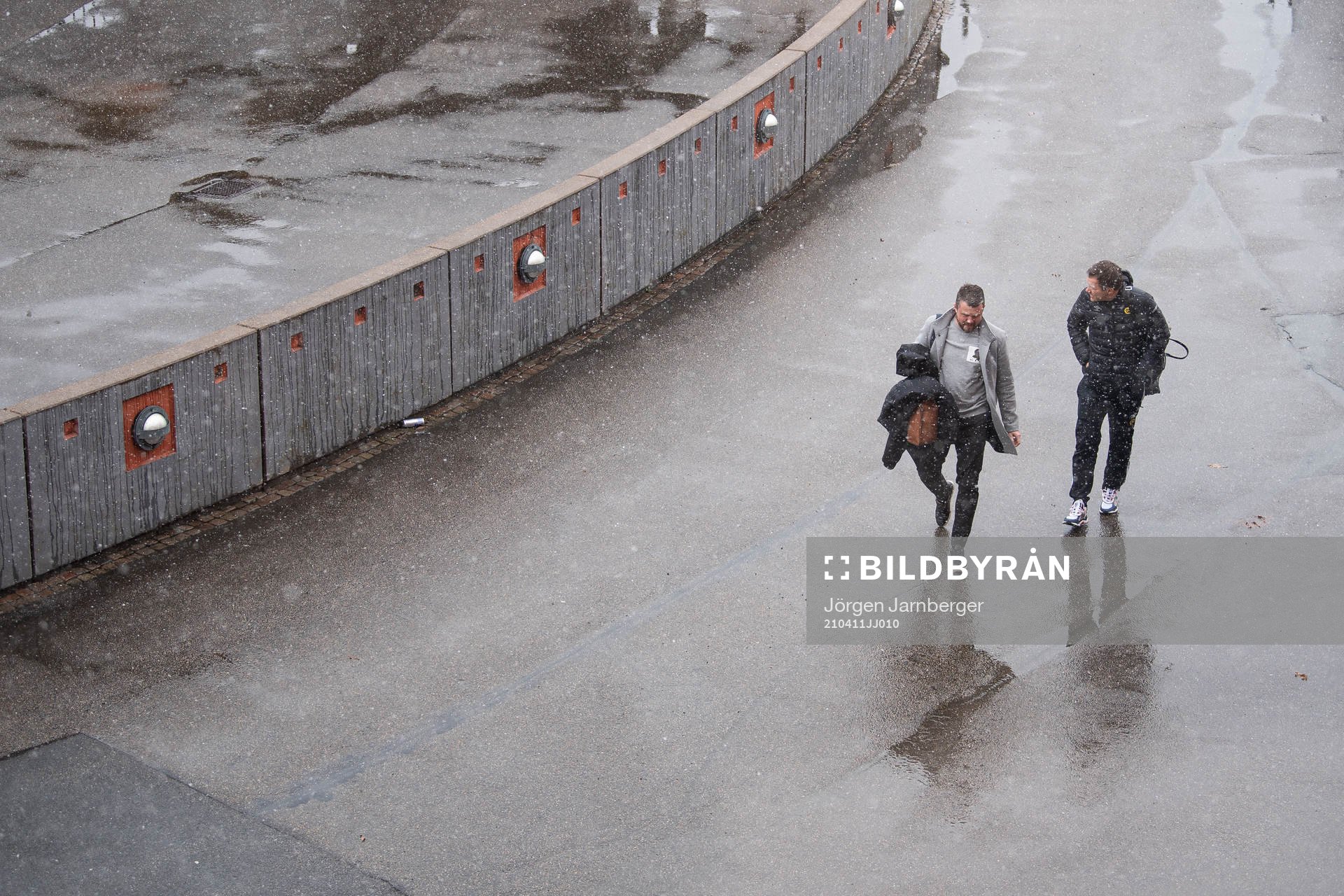 Elfsborgs manager Jimmy Thelin och assisterande tränare