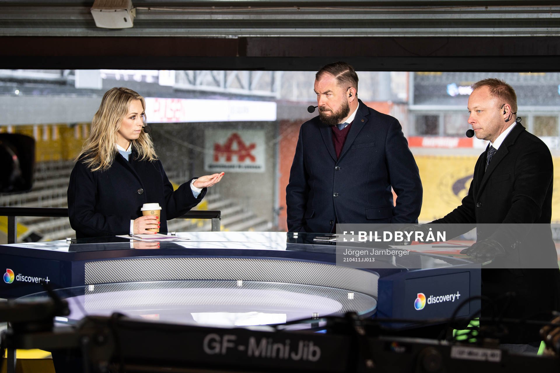 Karin Frick, Alexander Axén och Anders Andersson i