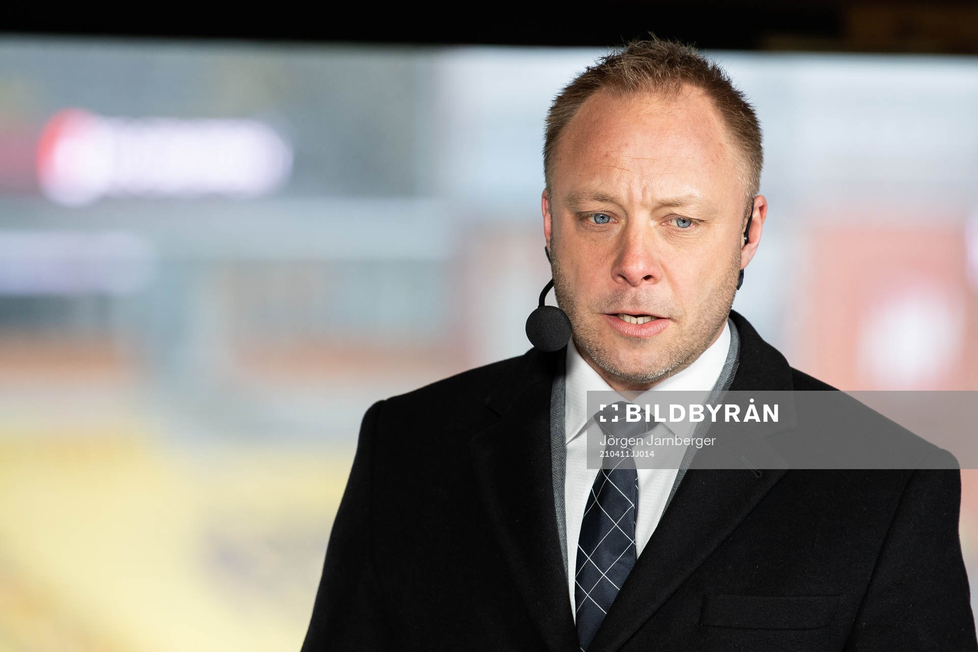 Anders Andersson i Discovery+ studion