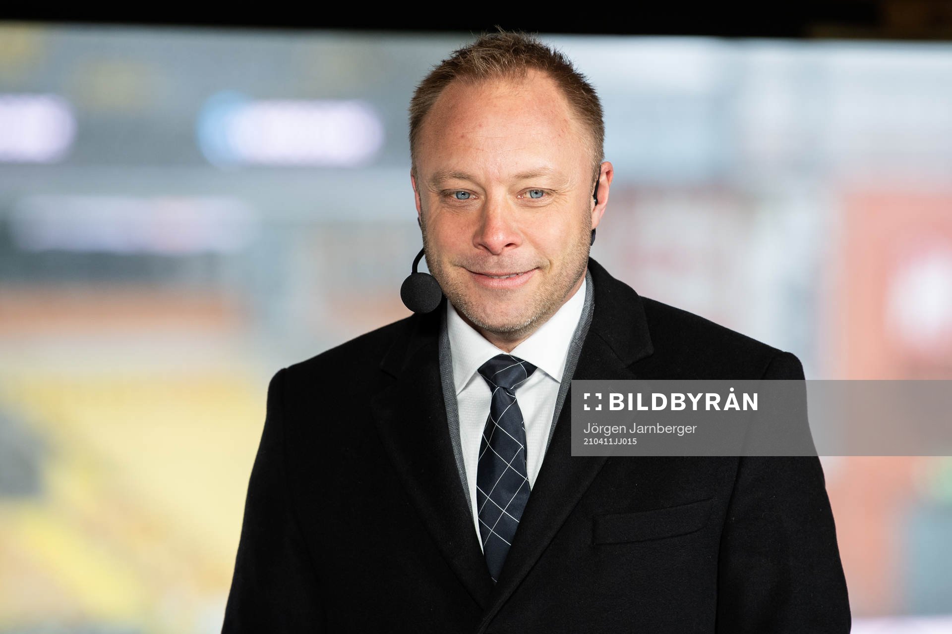 Anders Andersson i Discovery+ studion