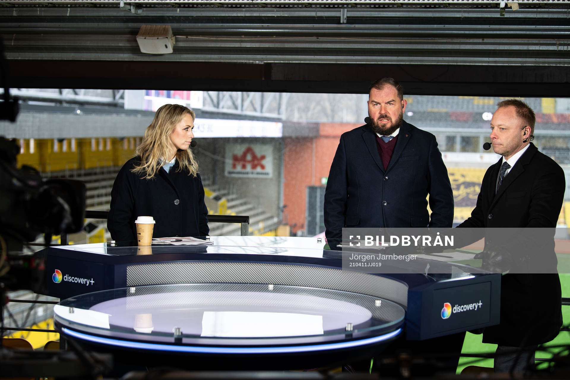 Karin Frick, Alexander Axén och Anders Andersson i