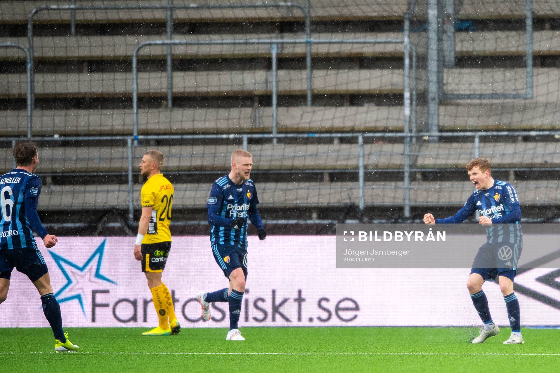 Djurgårdens Aslak Witry jublar