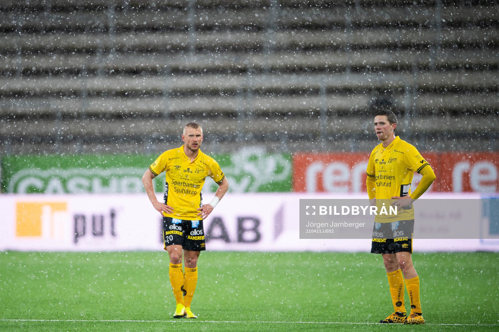 Elfsborgs Simon Strand och André Rømer deppar