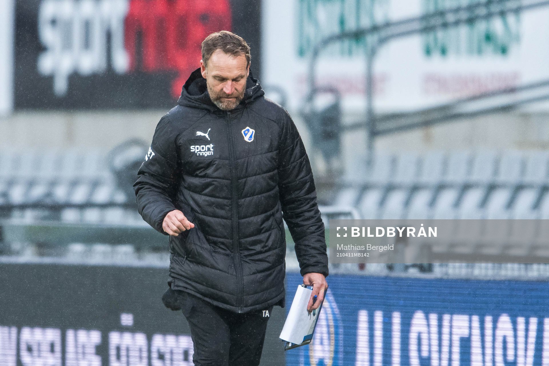 Halmstads assisterande tränare Torbjörn Arvidsson