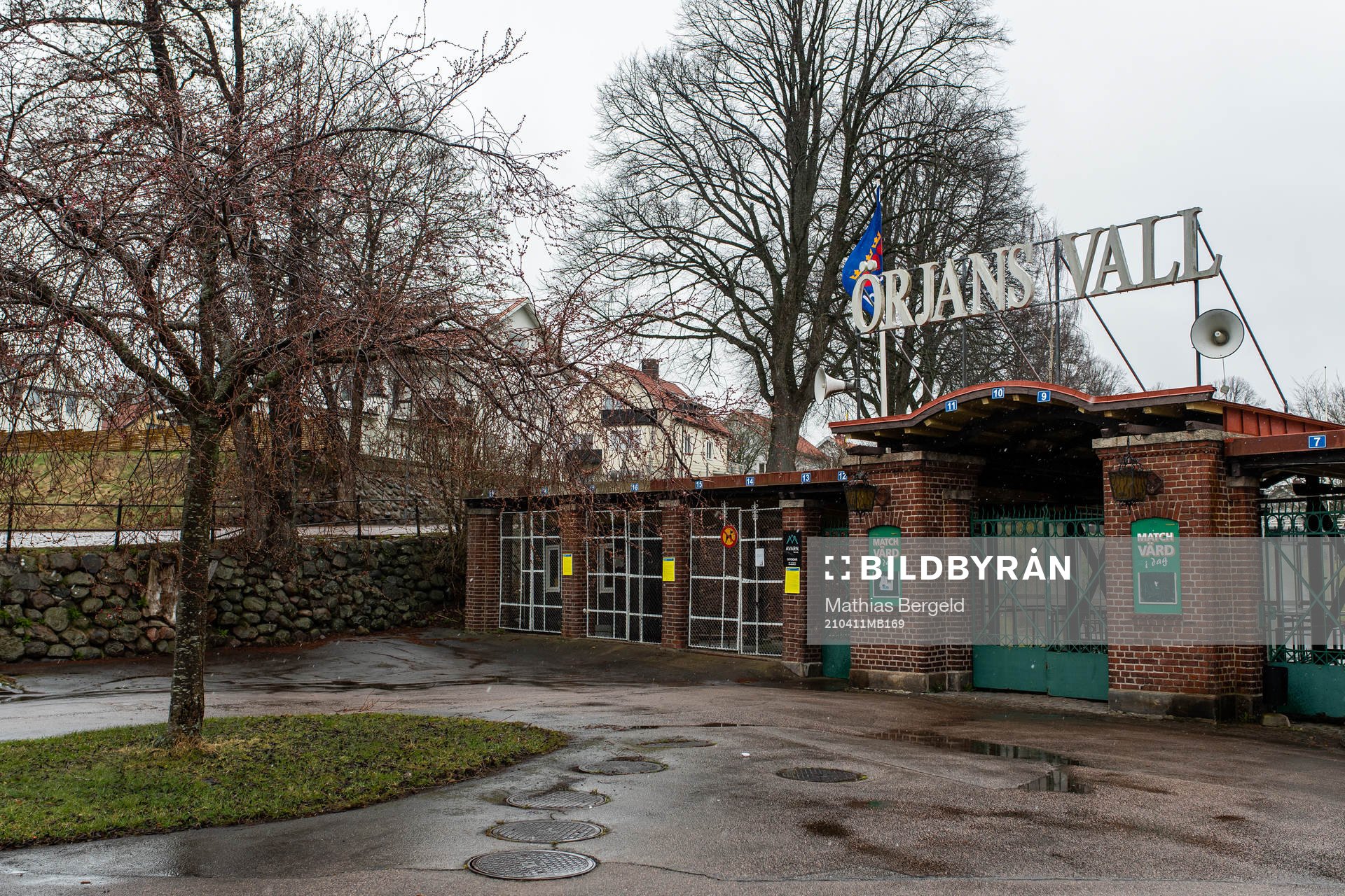 Entrén till Örjans Vall
