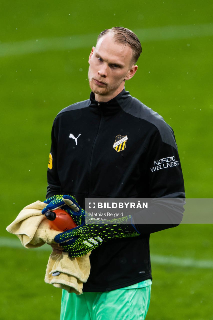 Häckens målvakt Pontus Dahlberg