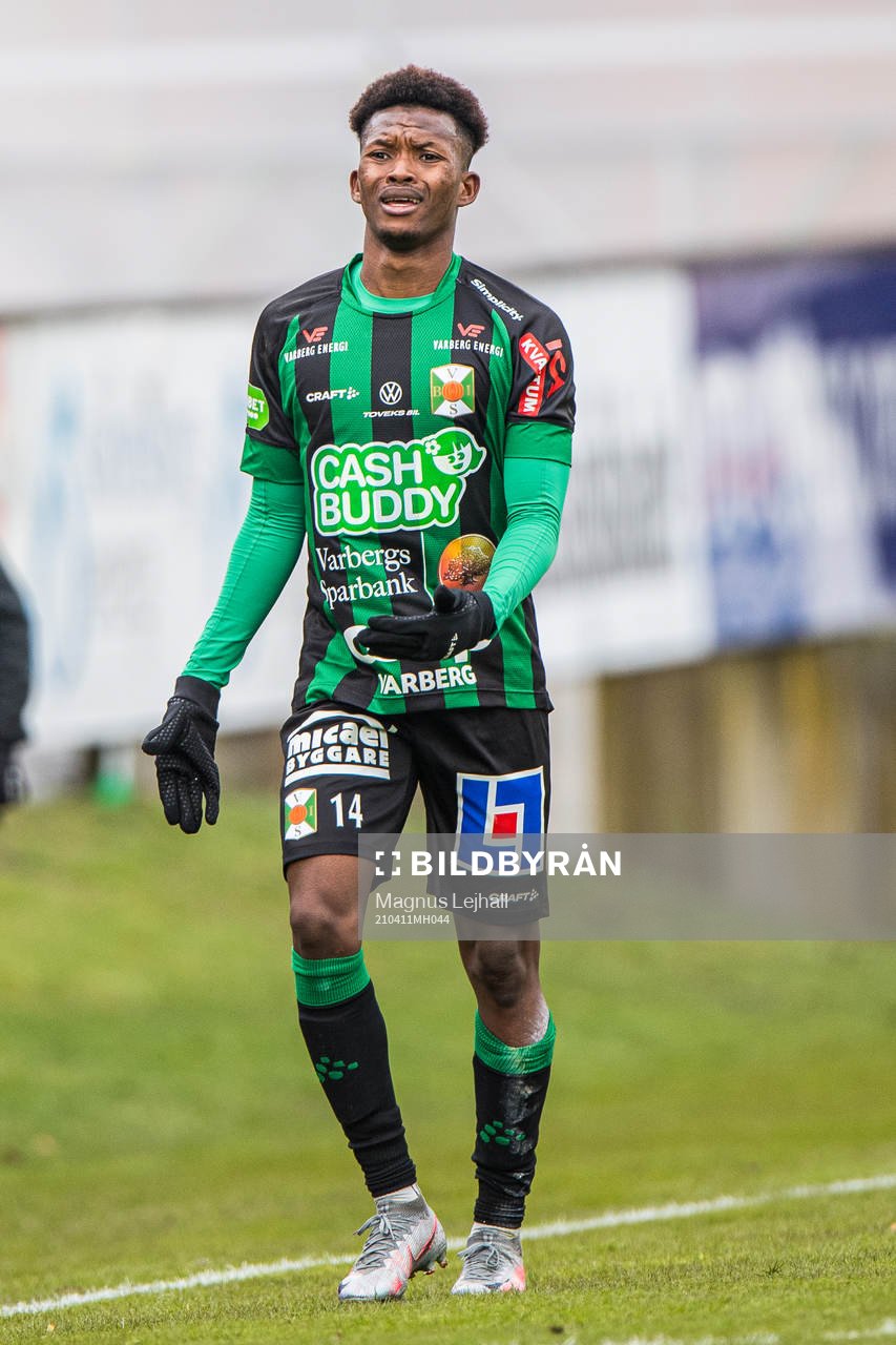 Varbergs Adama Fofana  deppar