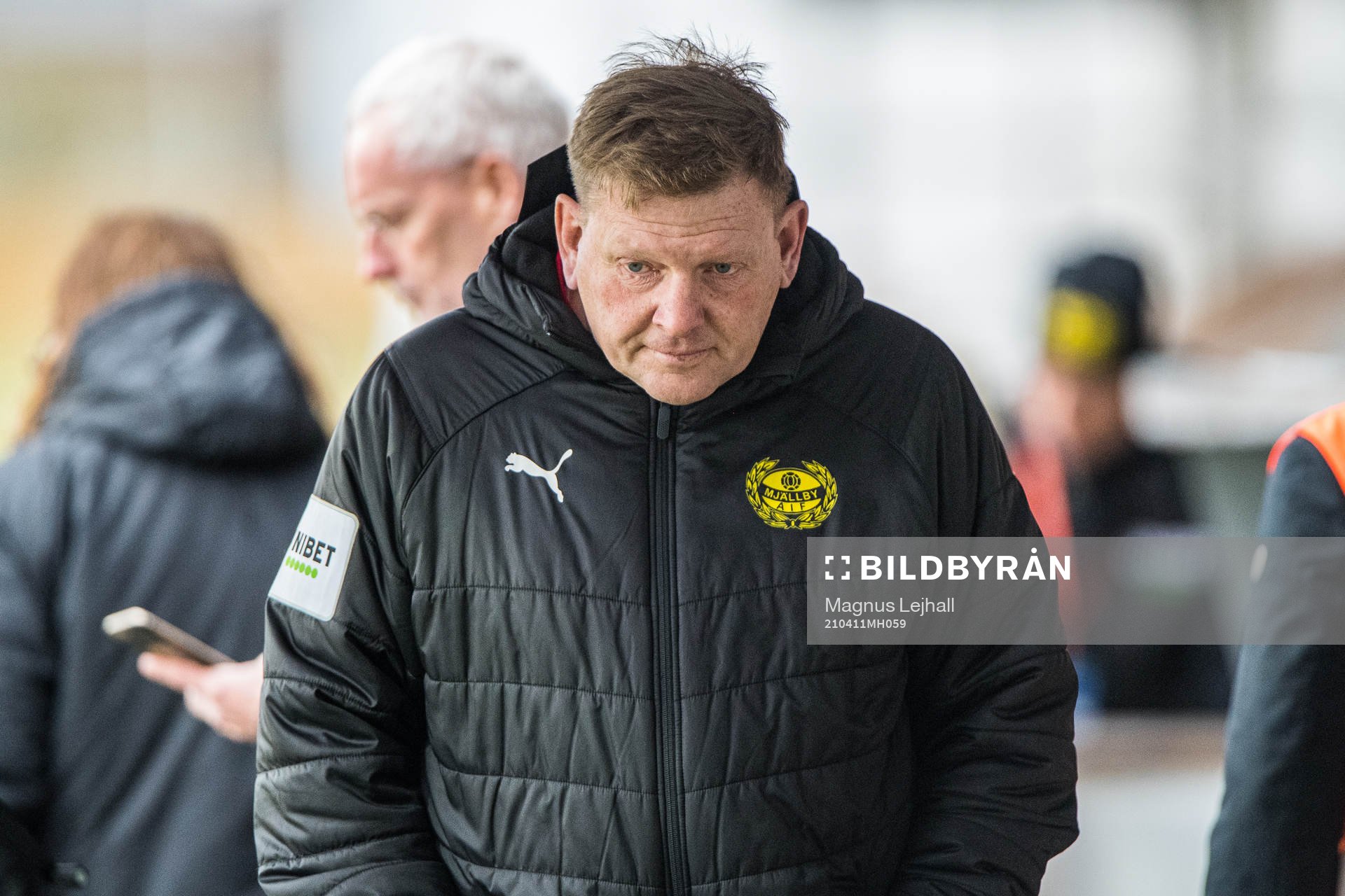 Mjällbys assisterande tränare Alf Westerberg