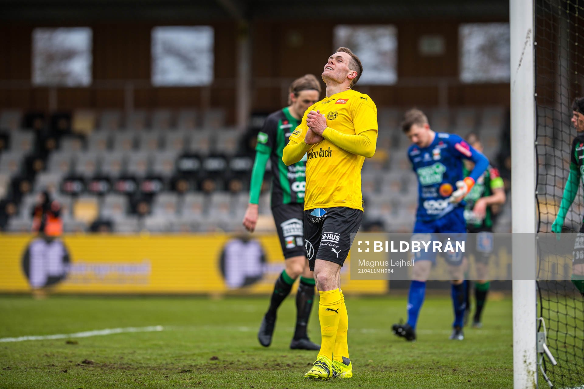 Mjällbys Jacob Bergström deppar