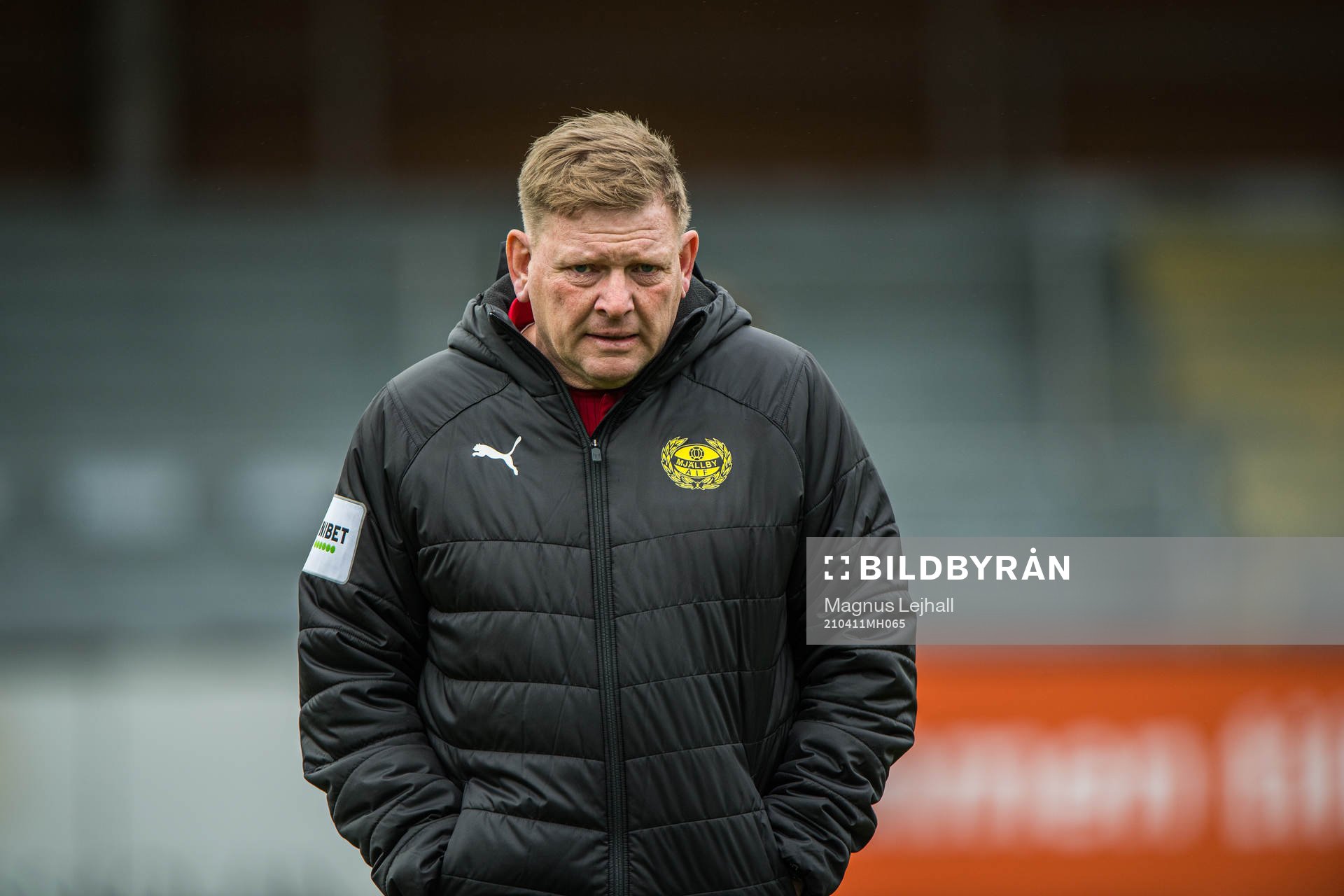 Mjällbys assisterande tränare Alf Westerberg