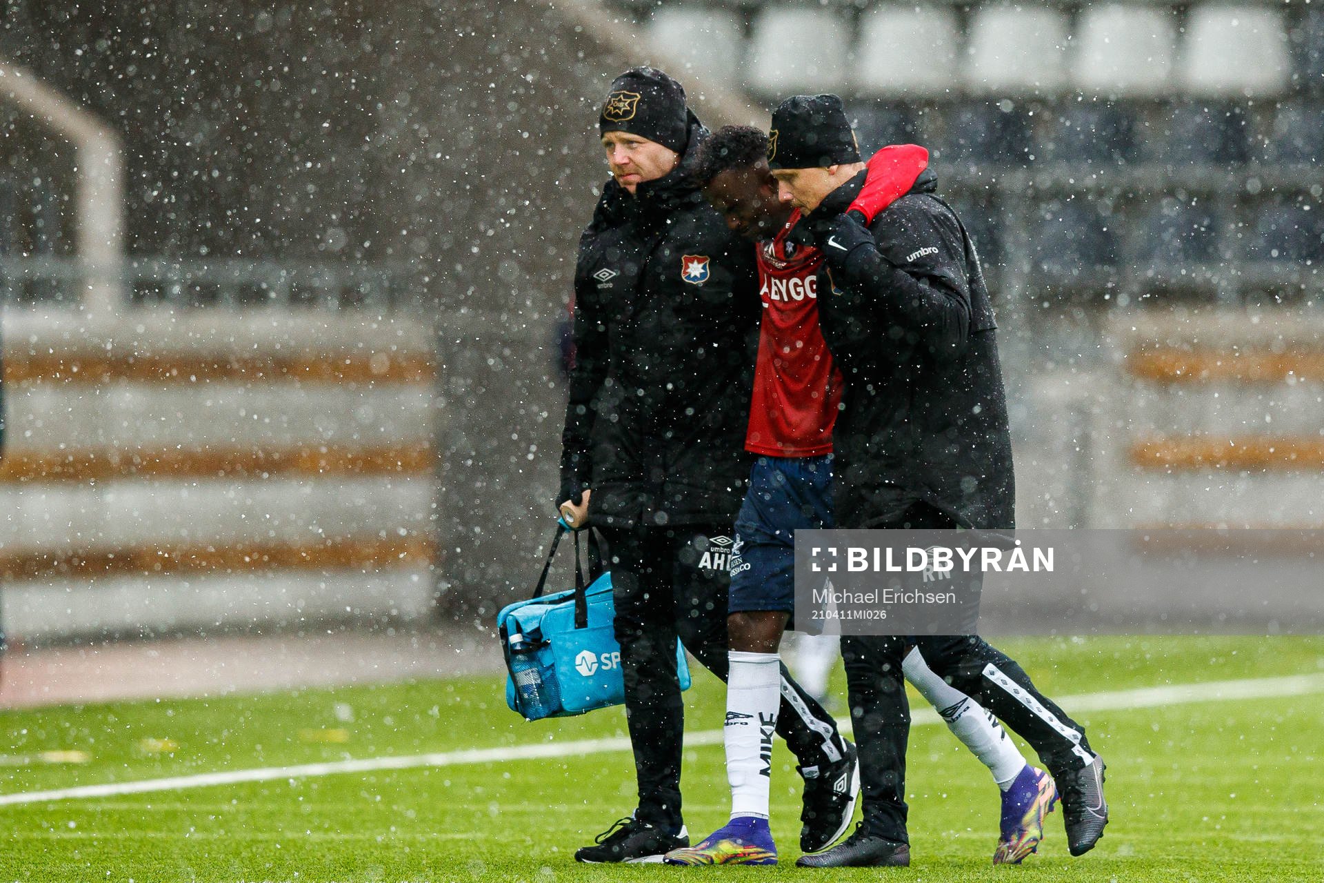 Örgrytes Mohamed Said Adan lämnar planen
