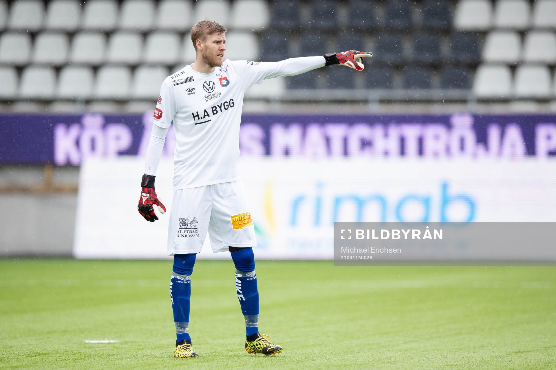 Örgrytes målvakt Fredrik Andersson
