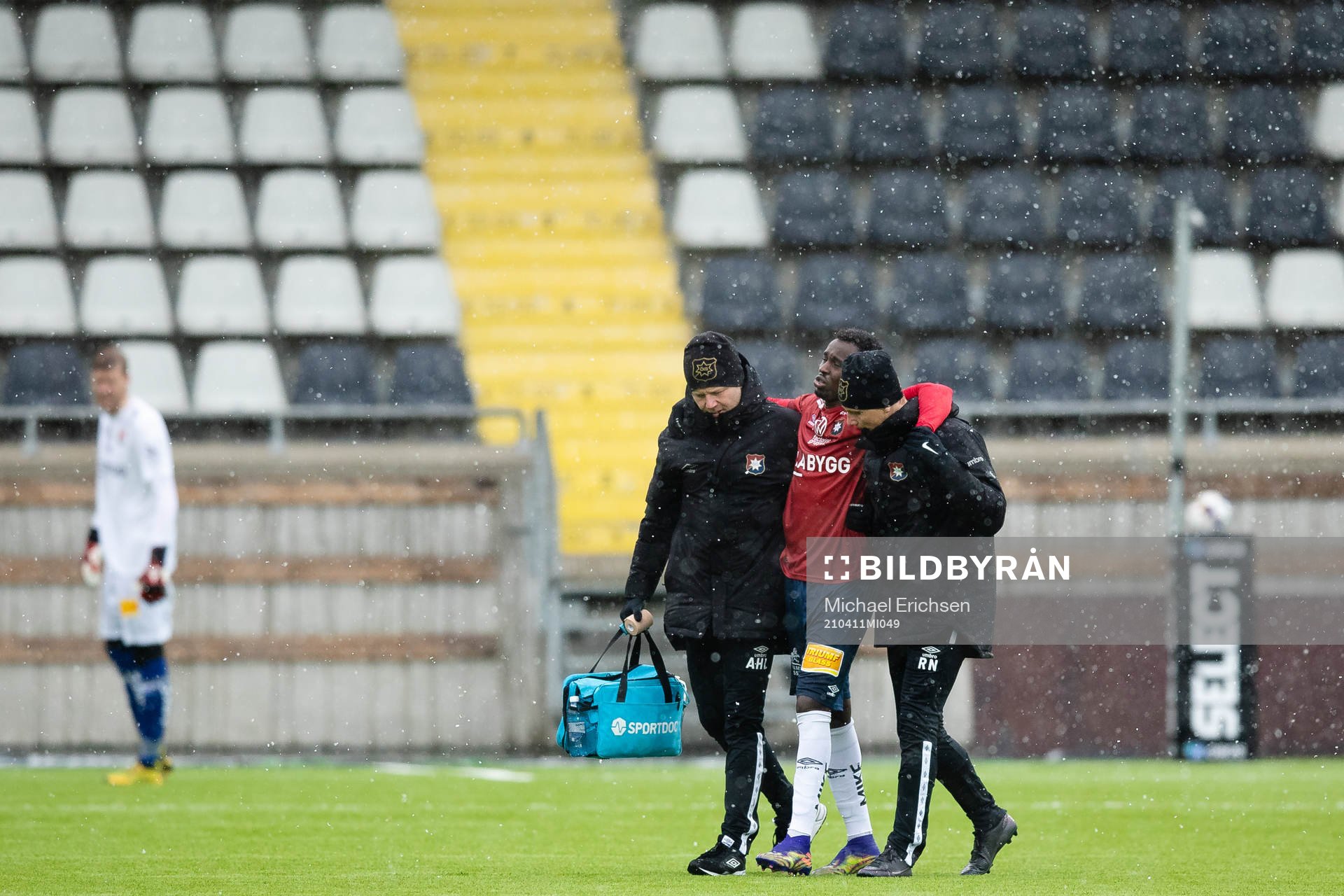 Örgrytes Mohamed Said Adan lämnar planen