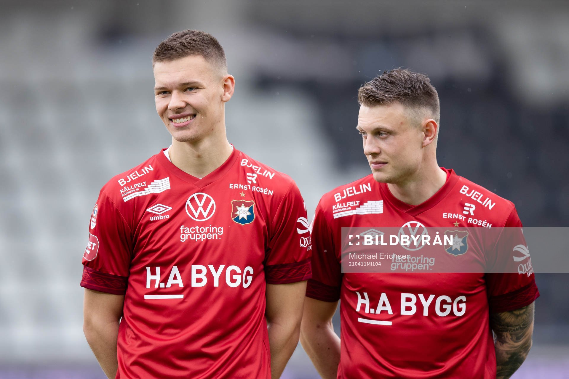 Örgrytes Arvid Brorsson och Marcus Haglind Sangré på