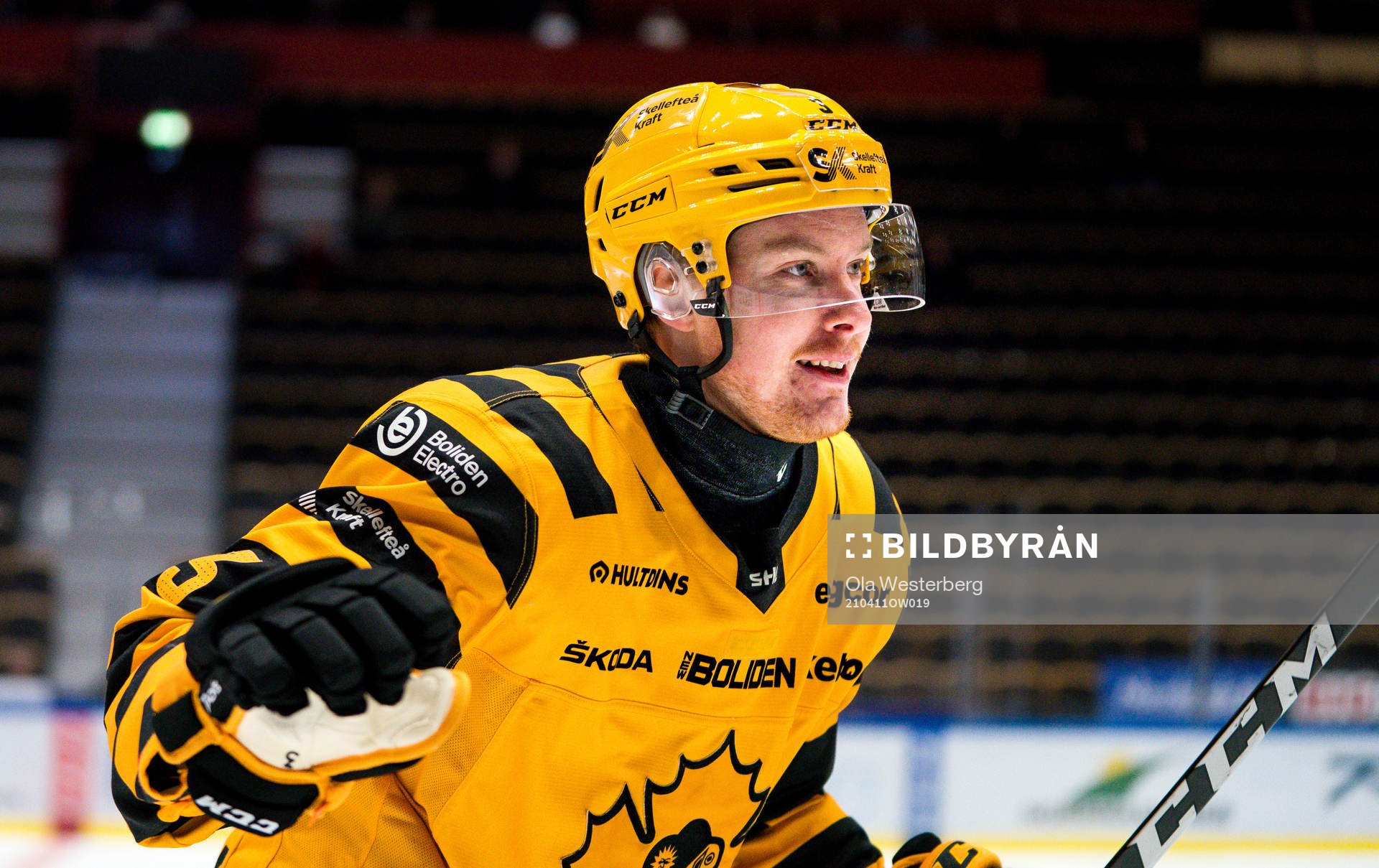 Skellefteås Niclas Burström jublar