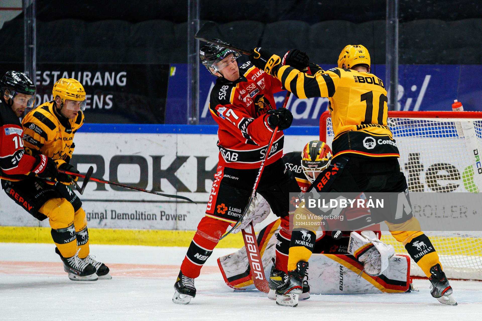 Luleås Nils Lundkvist och Skellefteås Joakim Lindström