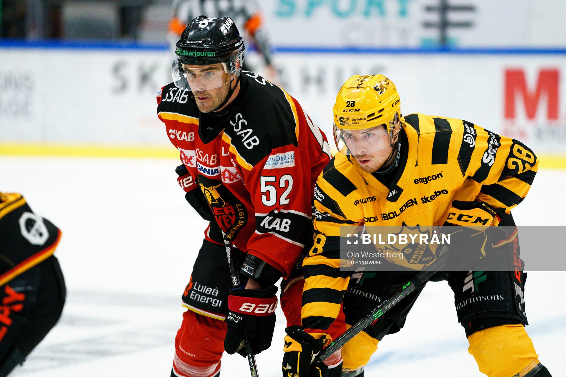 Luleås Karl Fabricius och Skellefteås Jesper Frödén