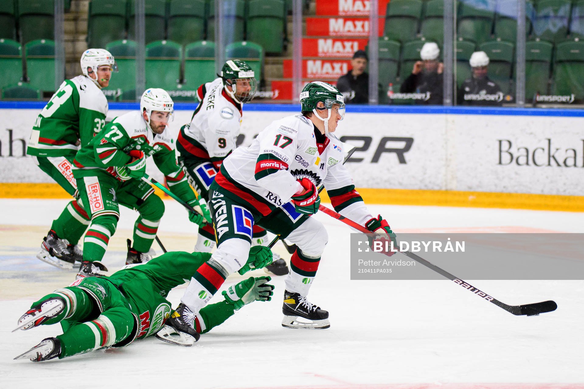 Frölundas Robin Alvarez gör 1-1