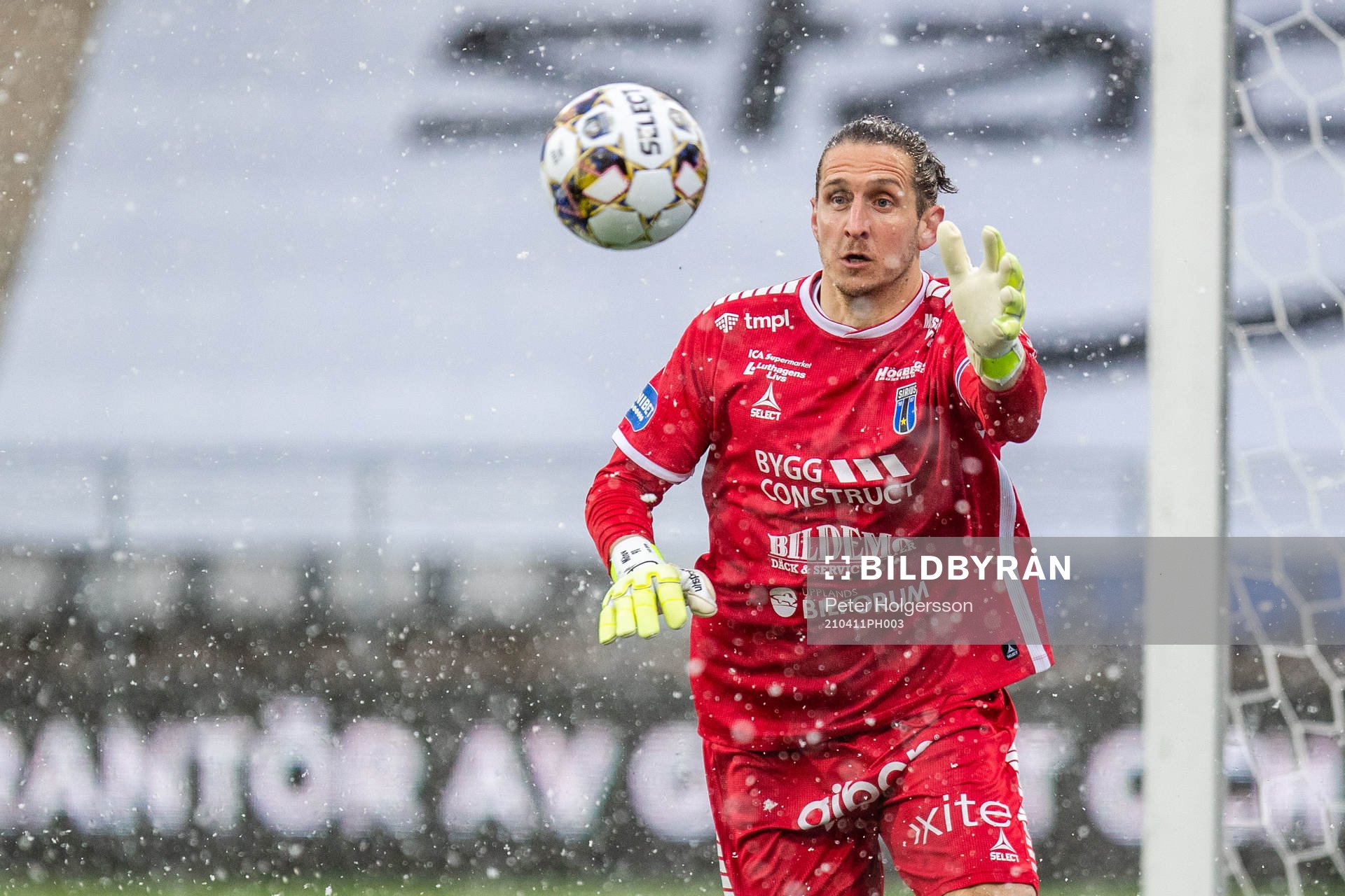 Sirius målvakt David Mitov Nilsson