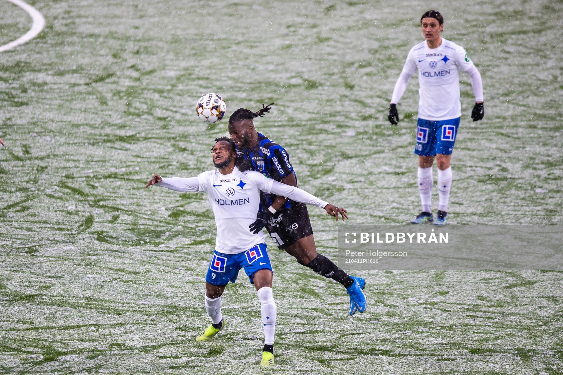 IFK Norrköpings Samuel Adegbenro och Sirius Joseph Colley