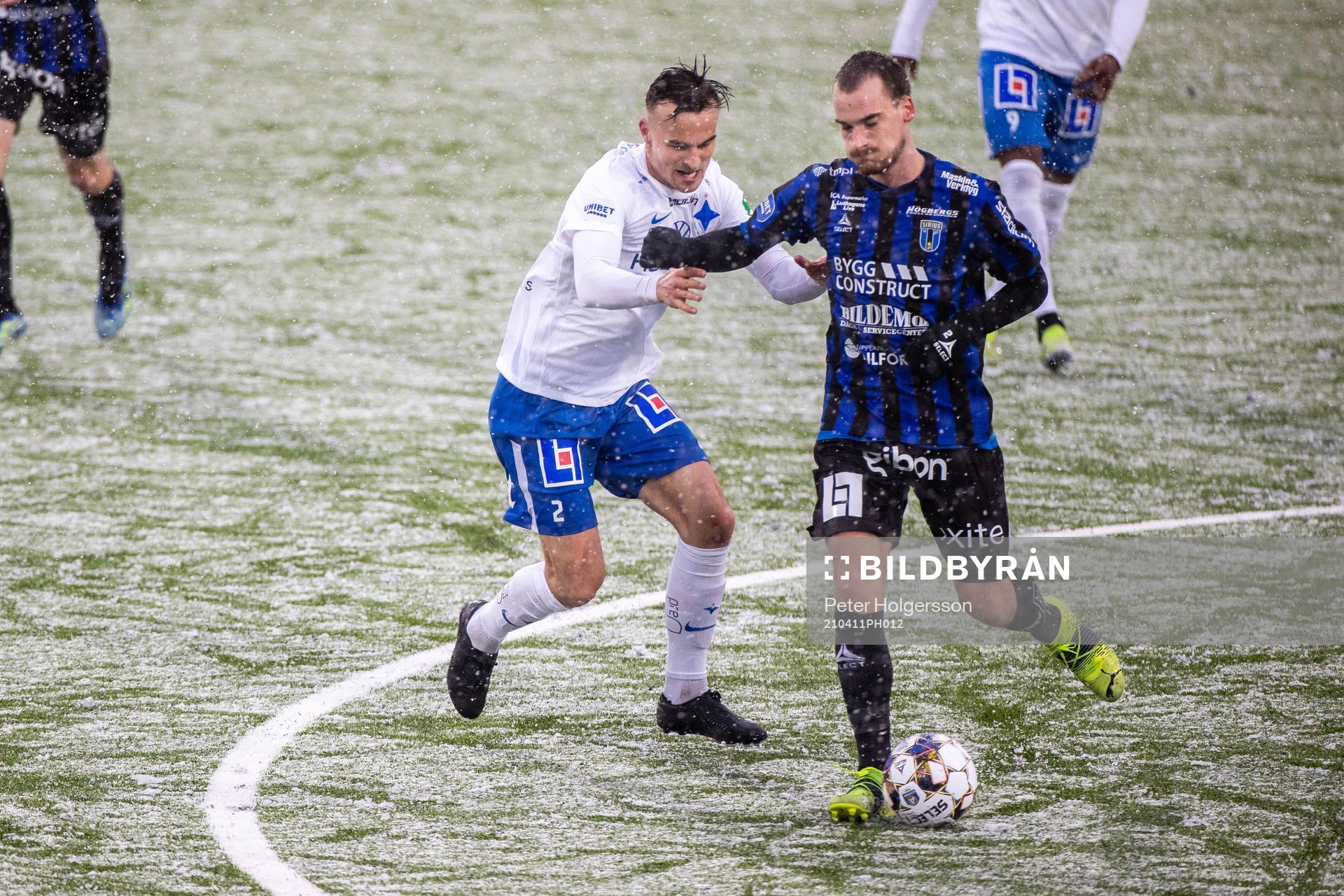 IFK Norrköpings Henrik Castegren och Sirius Adam Hellborg