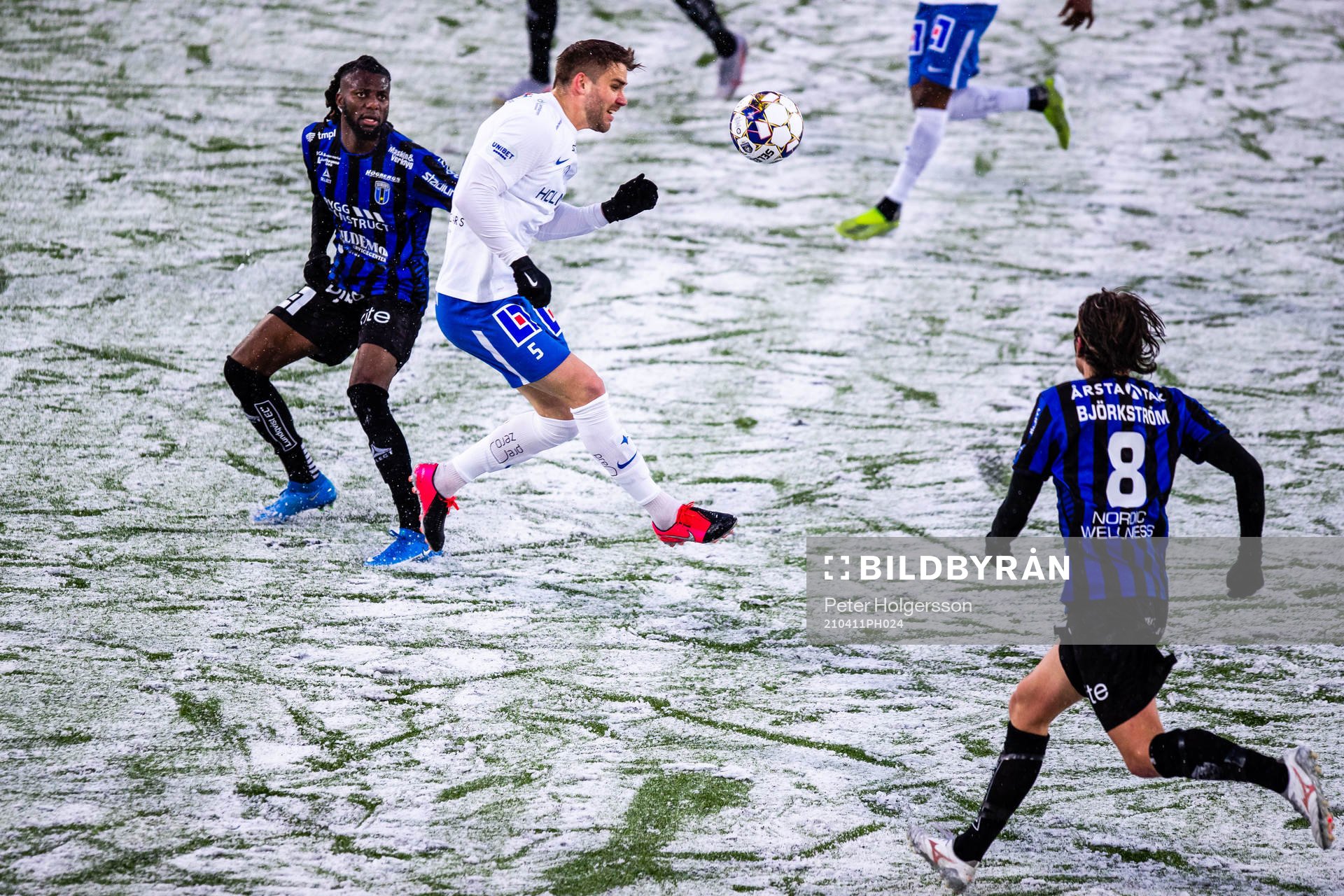 Sirius Joseph Colley och IFK Norrköpings Christoffer Nyman