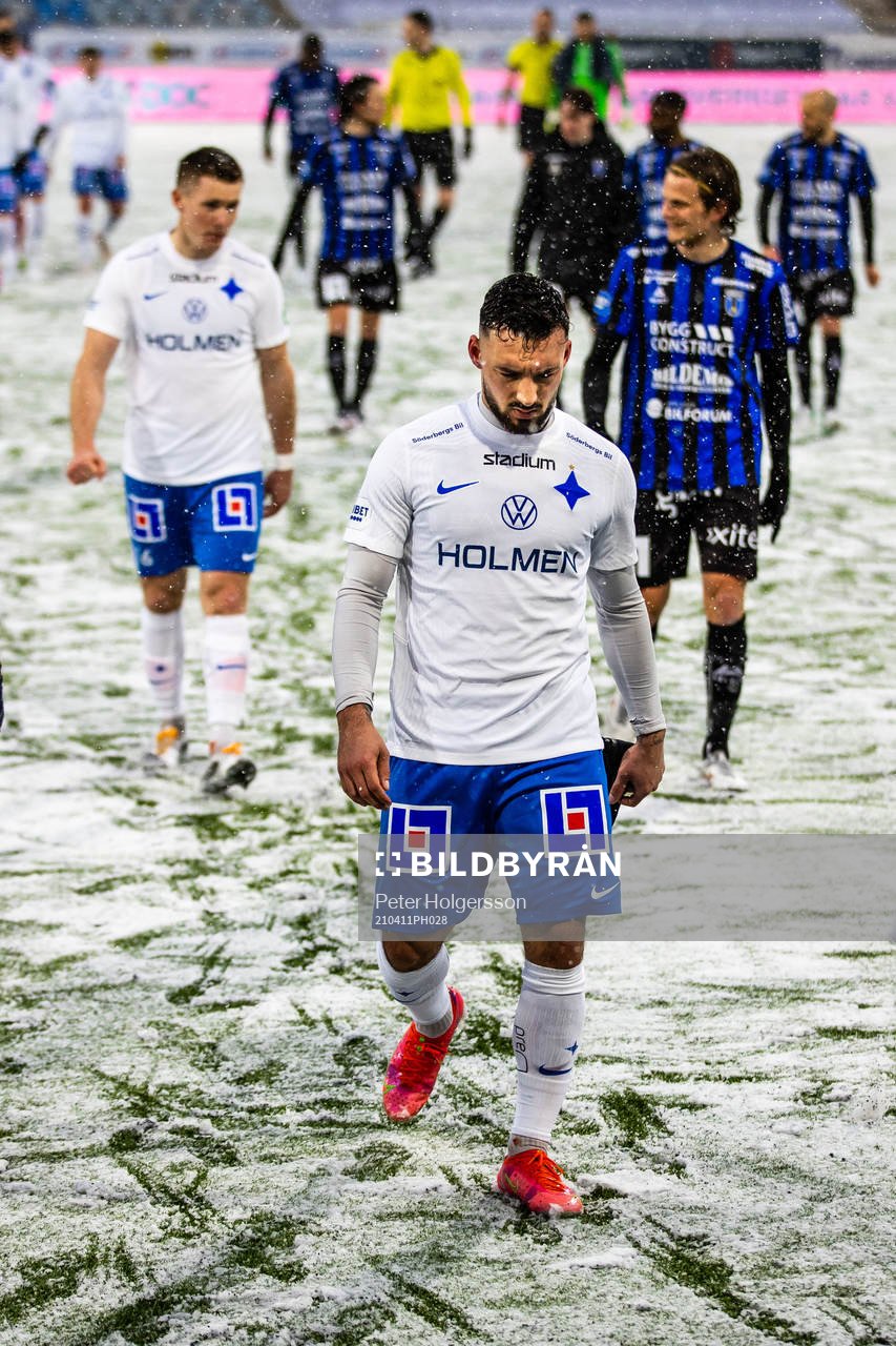 IFK Norrköpings Sead Haksabanovic deppar