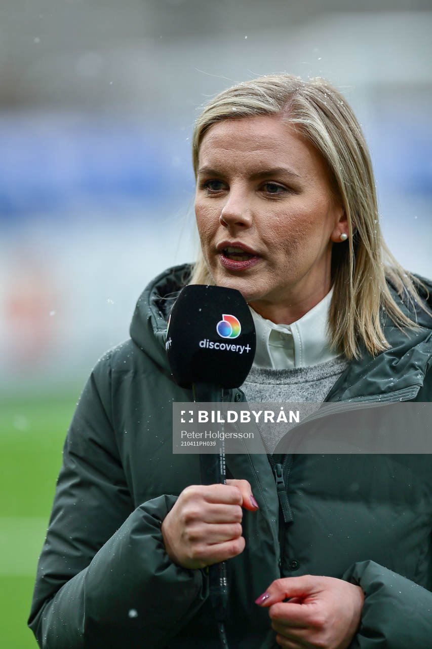dPlays kommentator Petra Svansson