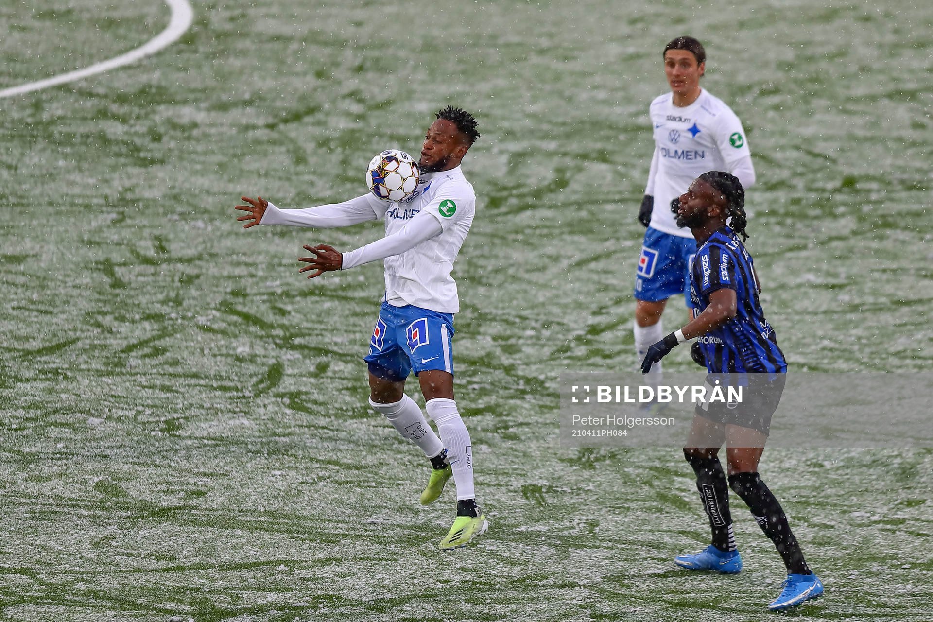 IFK Norrköpings Samuel Adegbenro, Jonathan Levi och Sirius