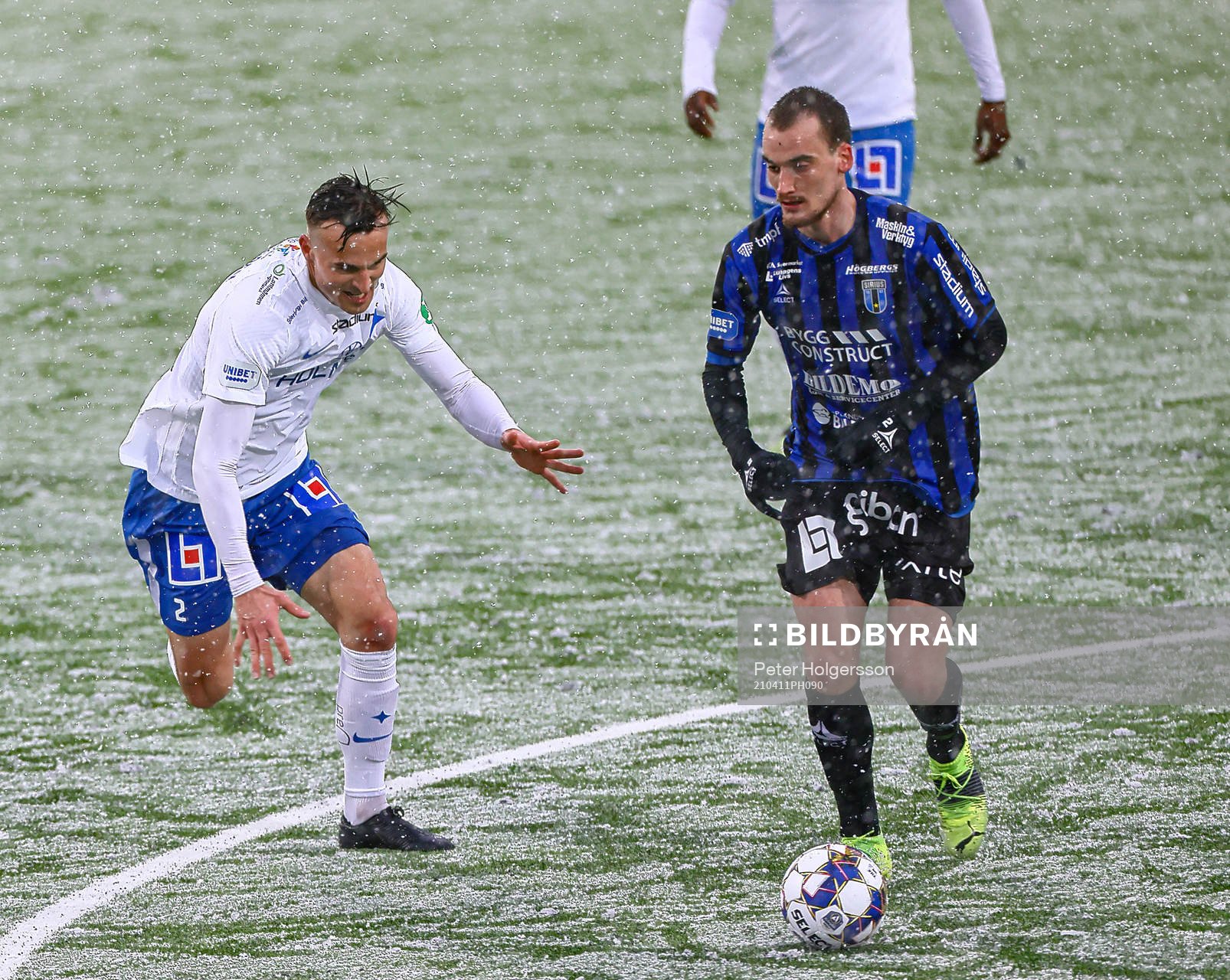 IFK Norrköpings Henrik Castegren och Sirius Adam Hellborg