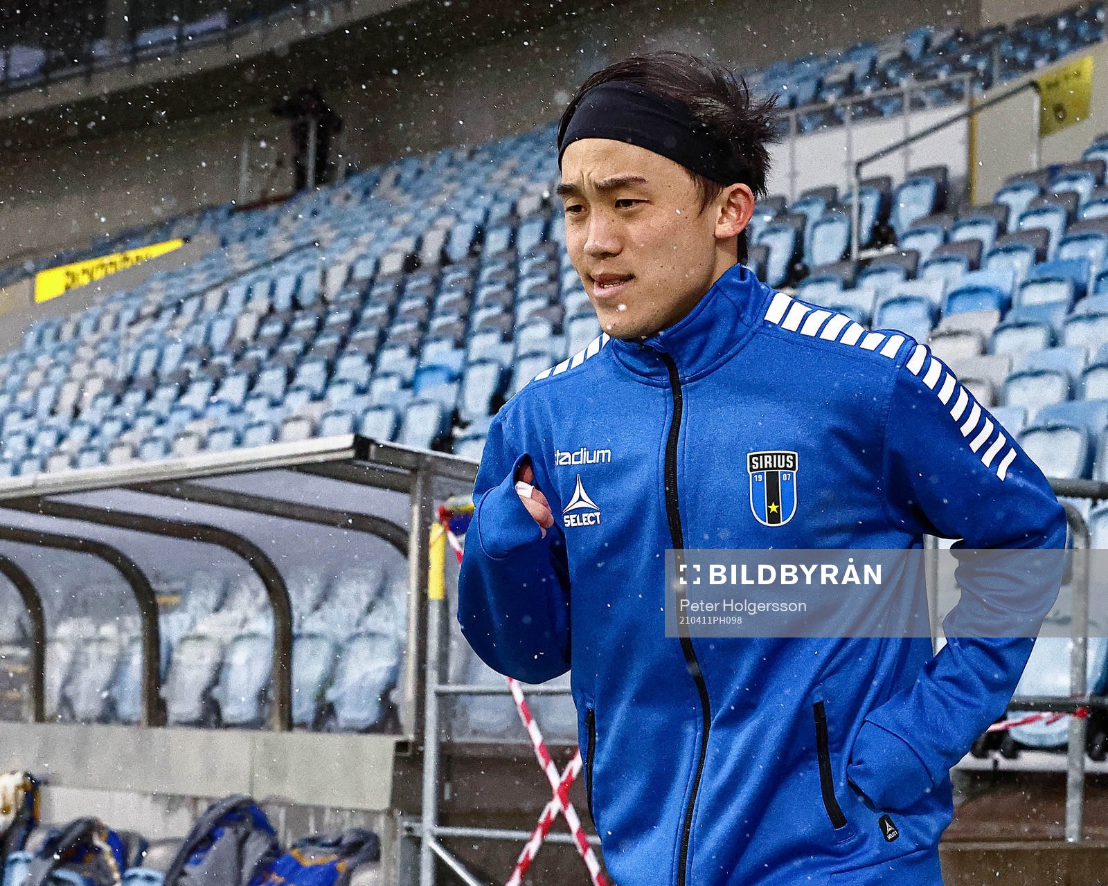 Sirius Yukiya Sugitaunder fotbollsmatchen i Allsvenskan