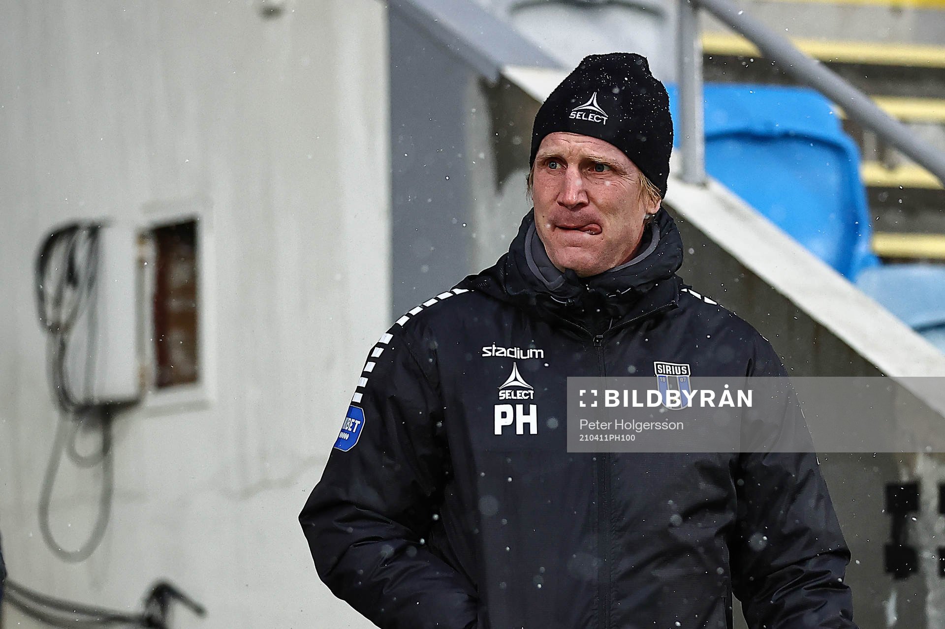 Sirius assisterande tränare Petter Hansson