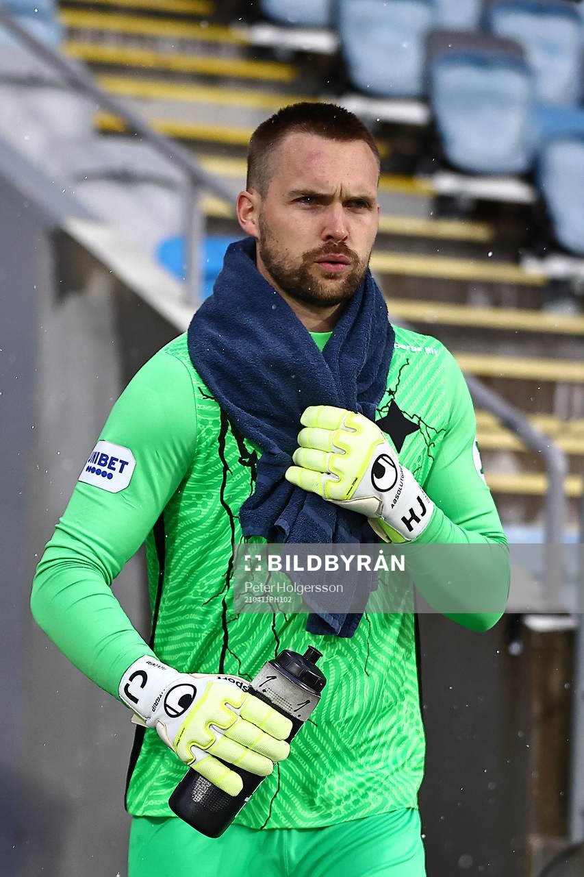 IFK Norrköpings målvakt Oscar Jansson