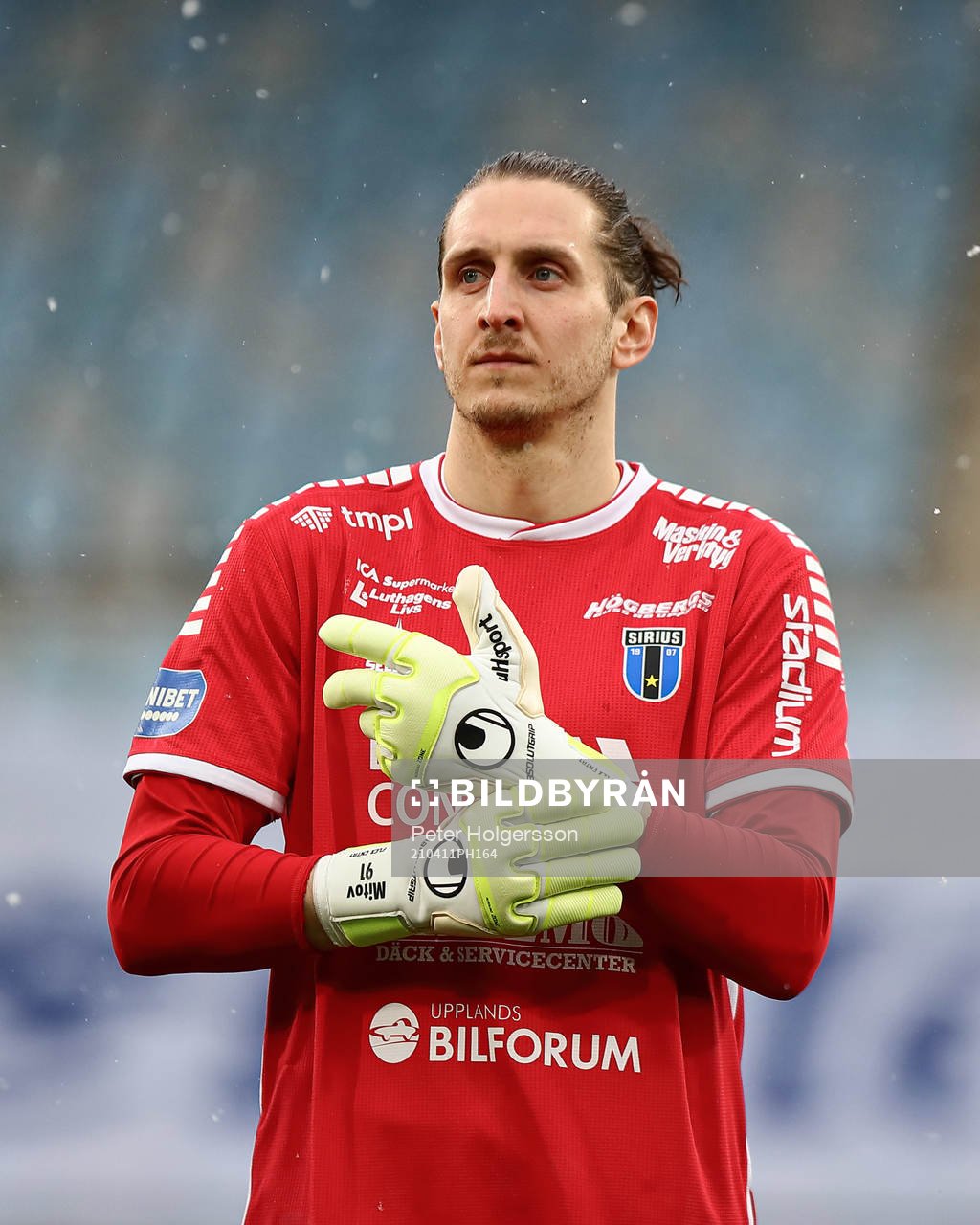 Sirius målvakt David Mitov Nilsson