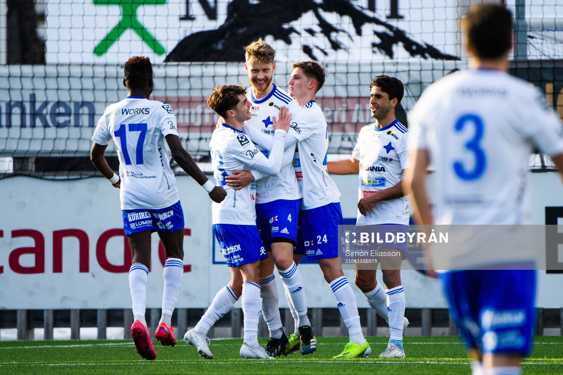 Luleås William Olausson jublar