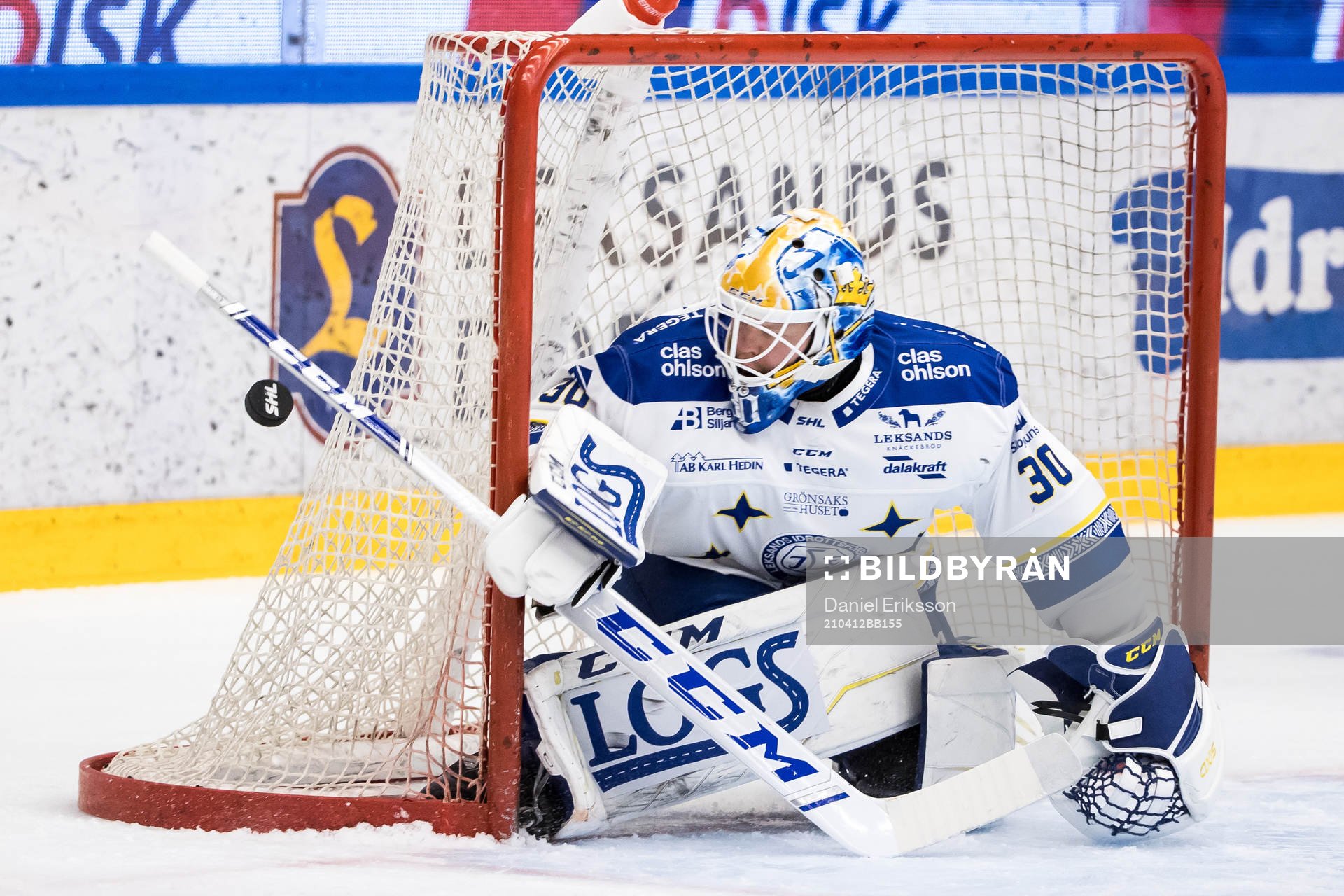 Leksands målvakt Janne Juvonen