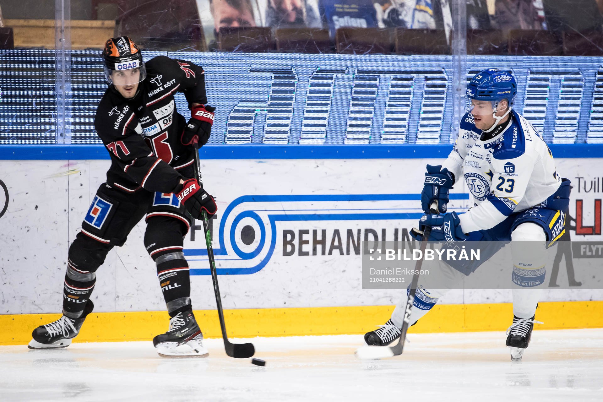 Örebros Borna Rendulic och Leksands Mirco Müller