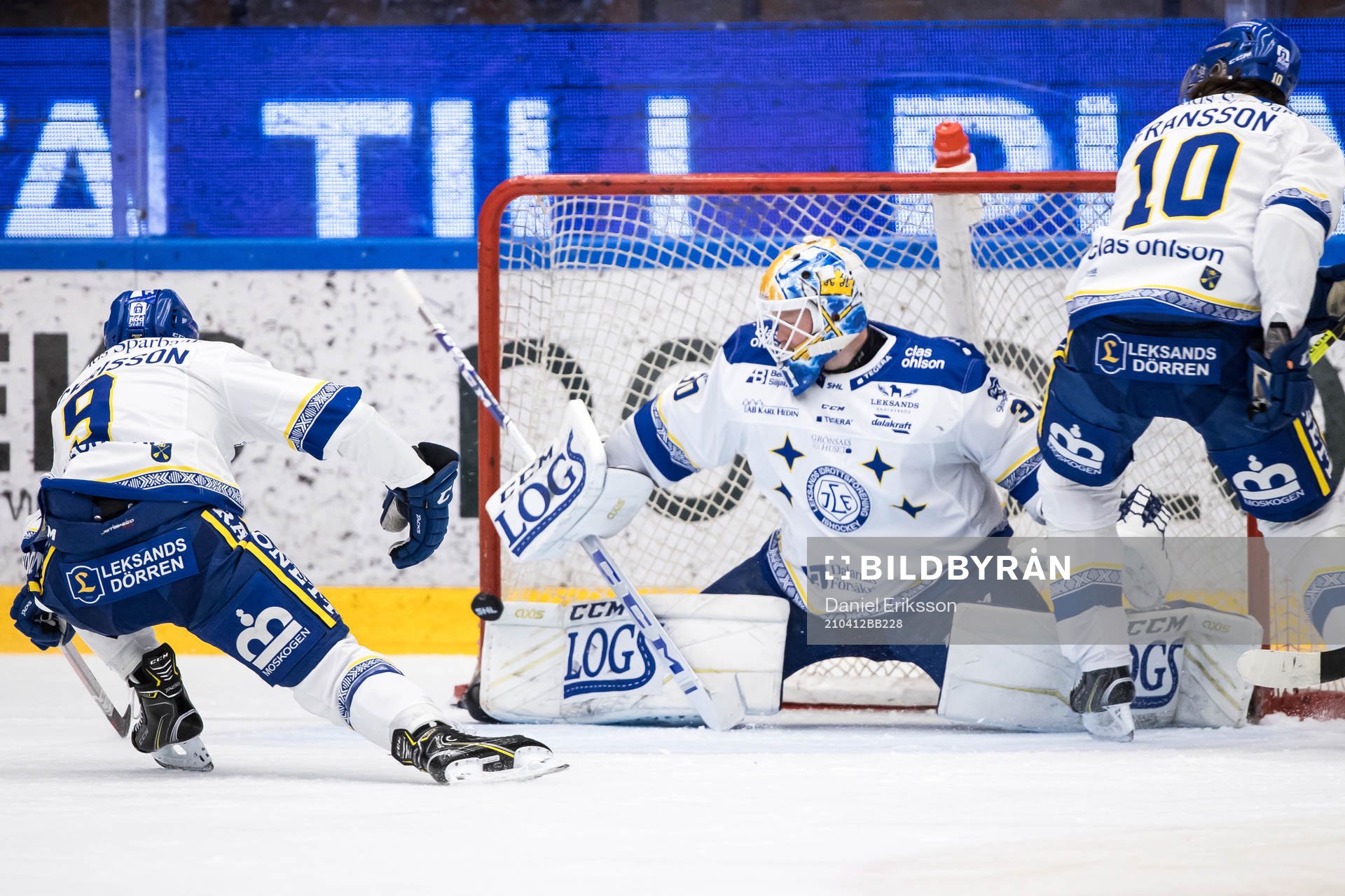 Leksands målvakt Janne Juvonen