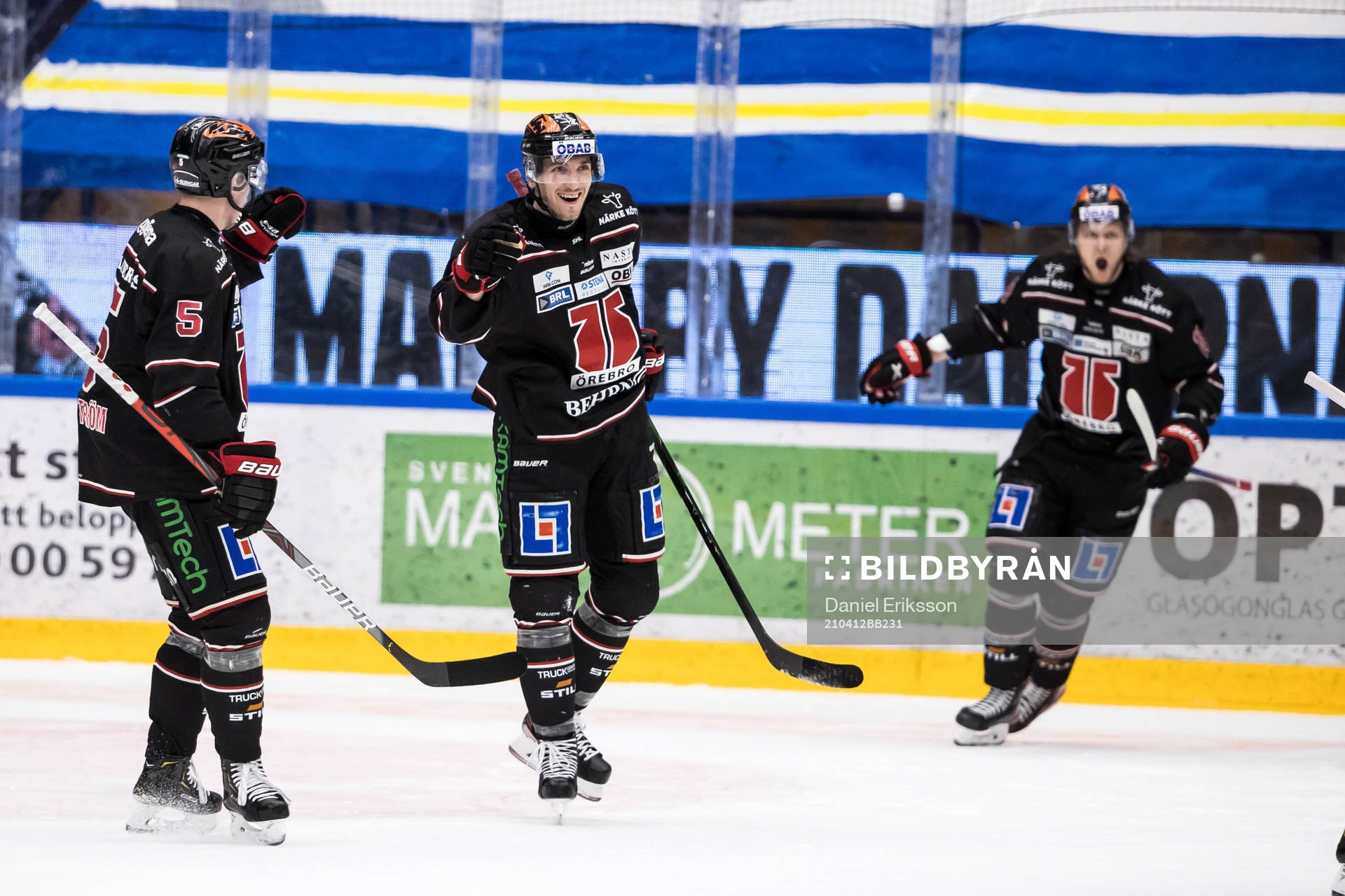 Örebros Borna Rendulic jubel