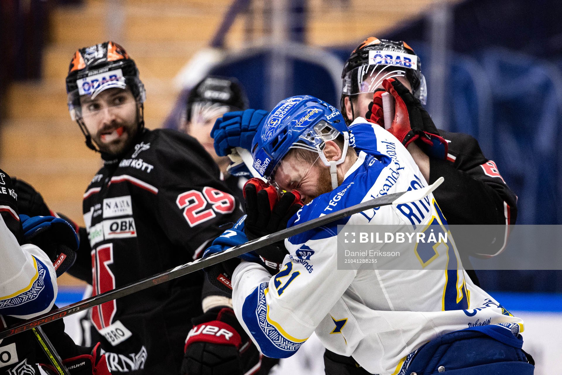 Leksands Mattias Ritola och Örebros Ludvig Rensfeldt