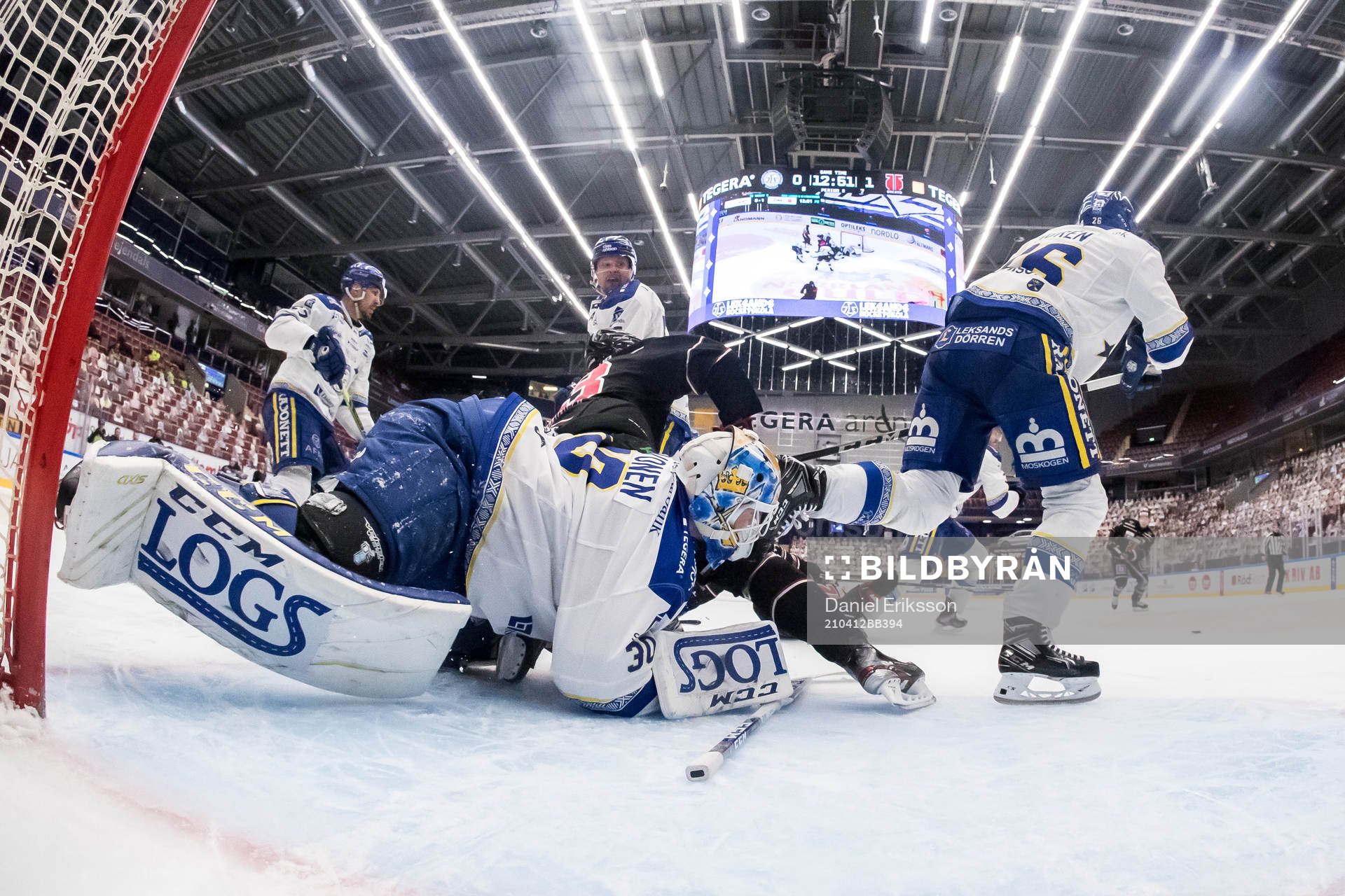 Leksands målvakt Janne Juvonen