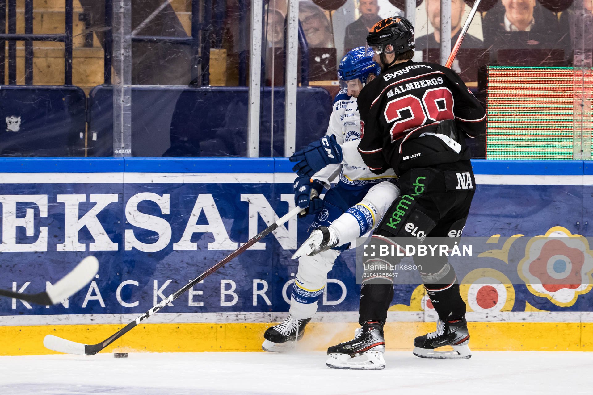 Leksands Patrik Norén och Örebros Ludvig Rensfeldt