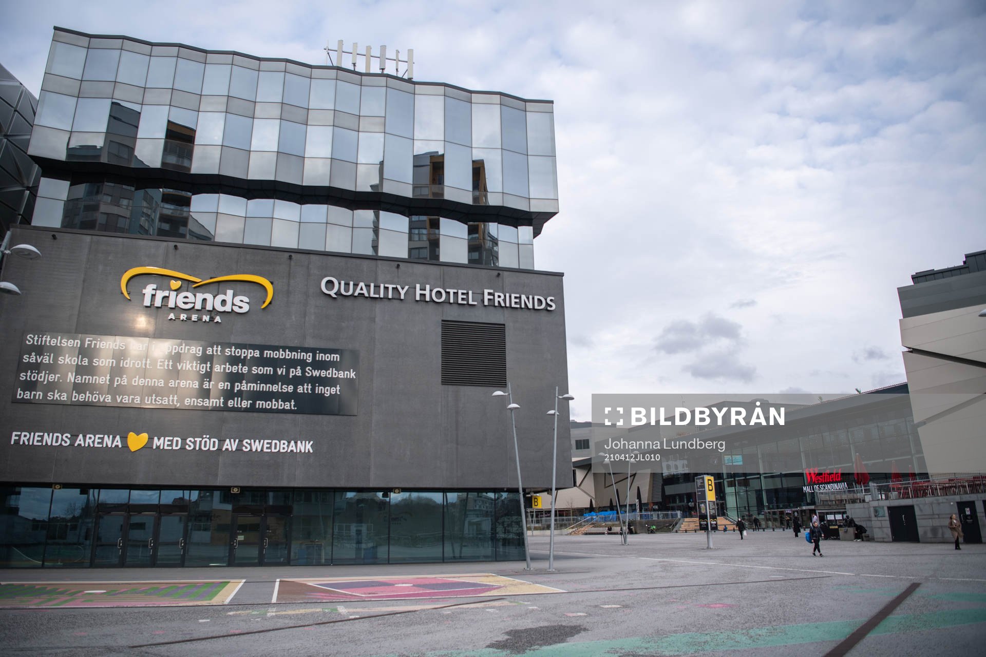 Friends arena och Mall of Scandinavia