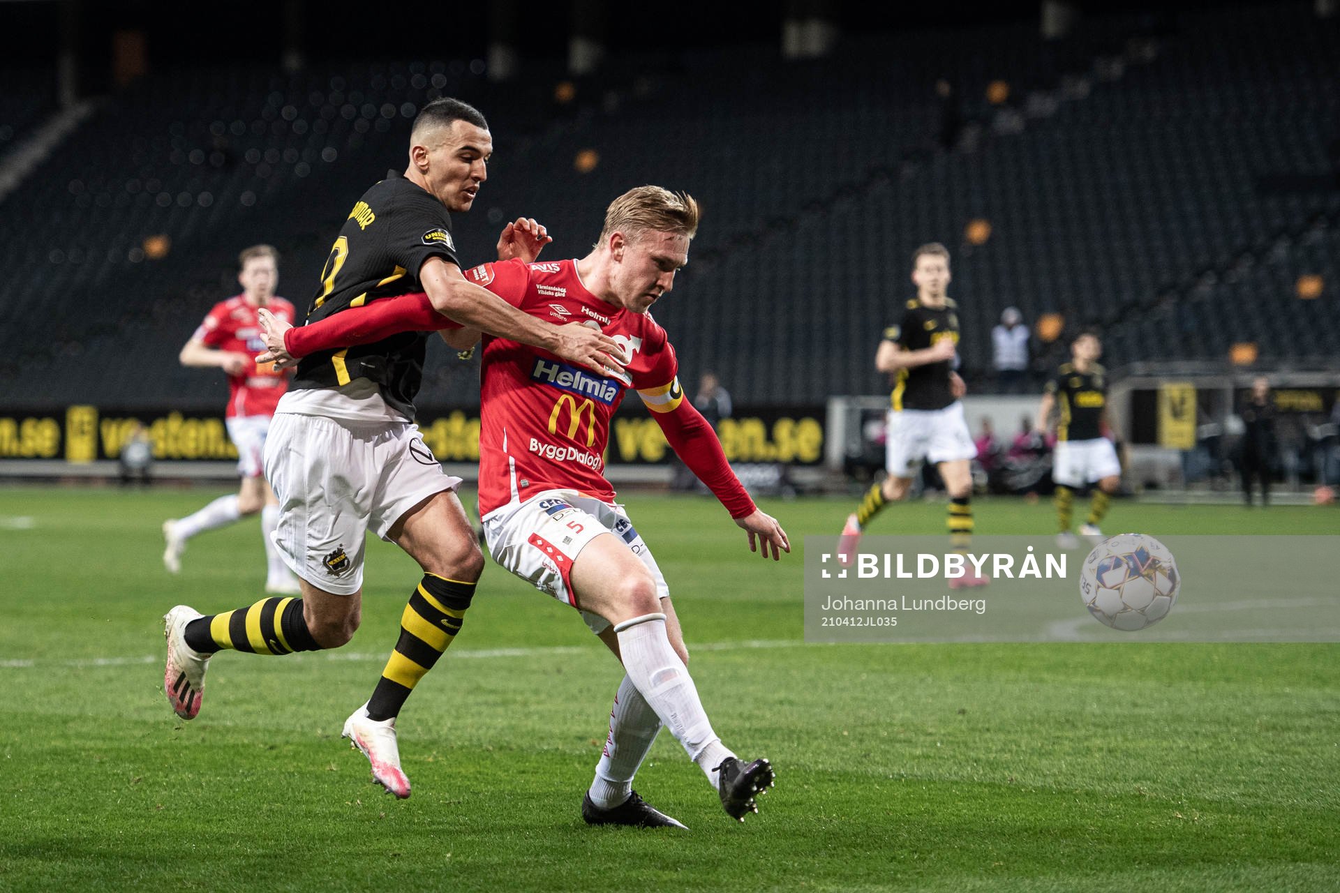 s Nabil Bahoui och Degerfors Oliver Ekroth